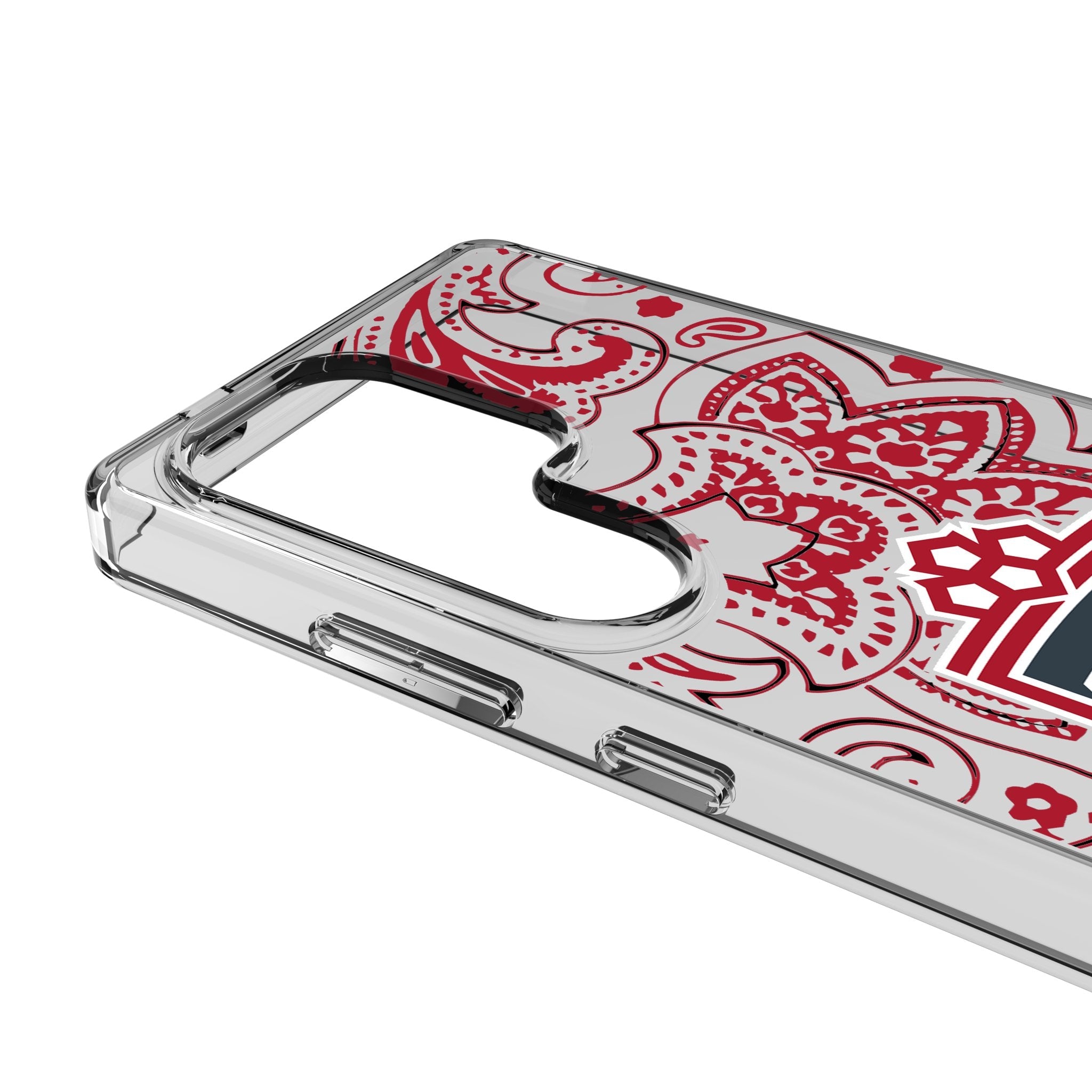 Toronto FC Paisley Clear Phone Case for Samsung Galaxy 3