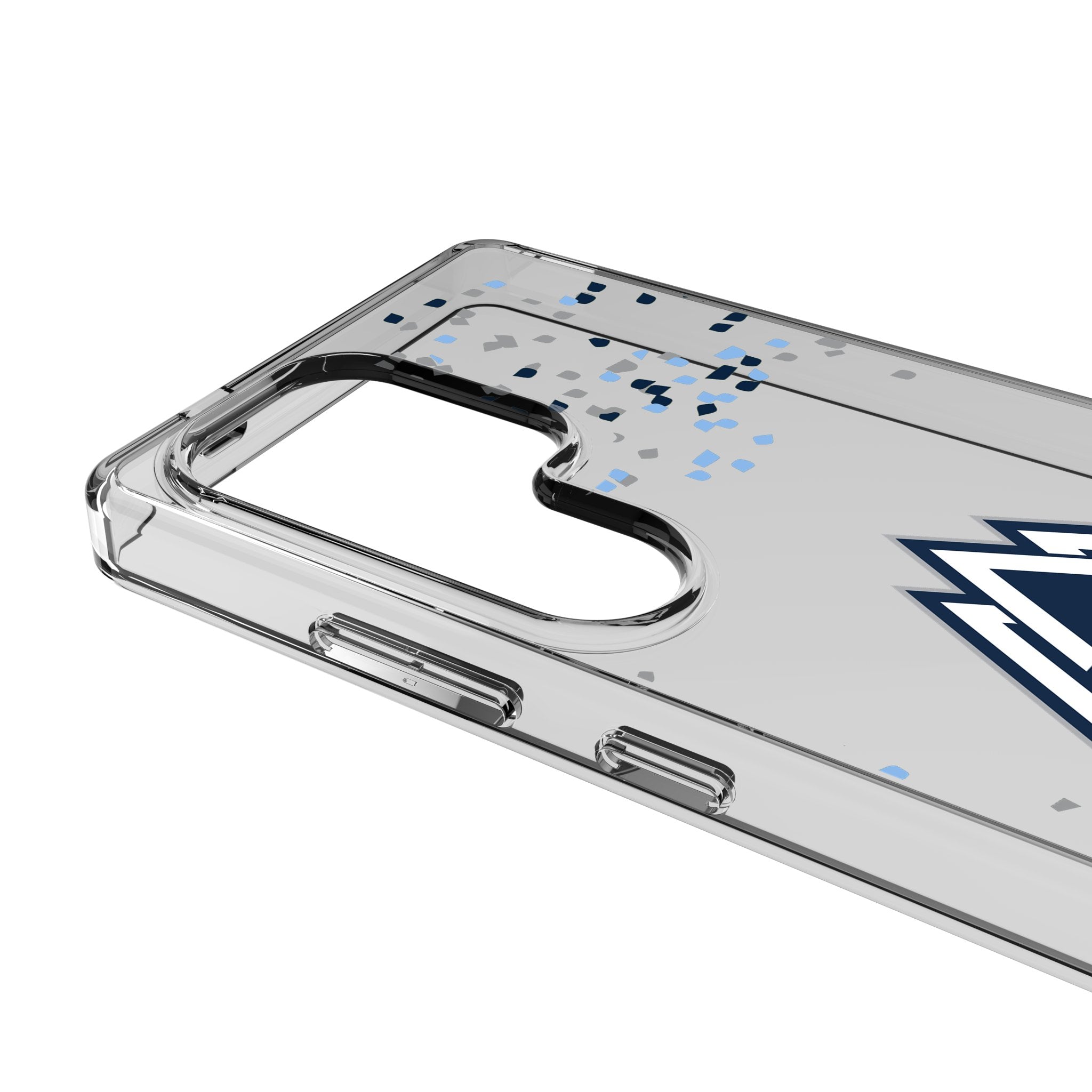 Vancouver Whitecaps Confetti Clear Phone Case for Samsung Galaxy 3