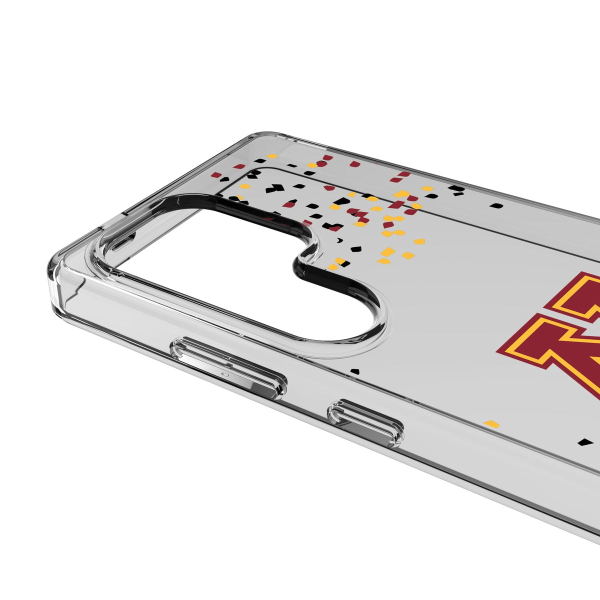 University of Minnesota Golden Gophers Confetti Clear Phone Case for Samsung Galaxy 3