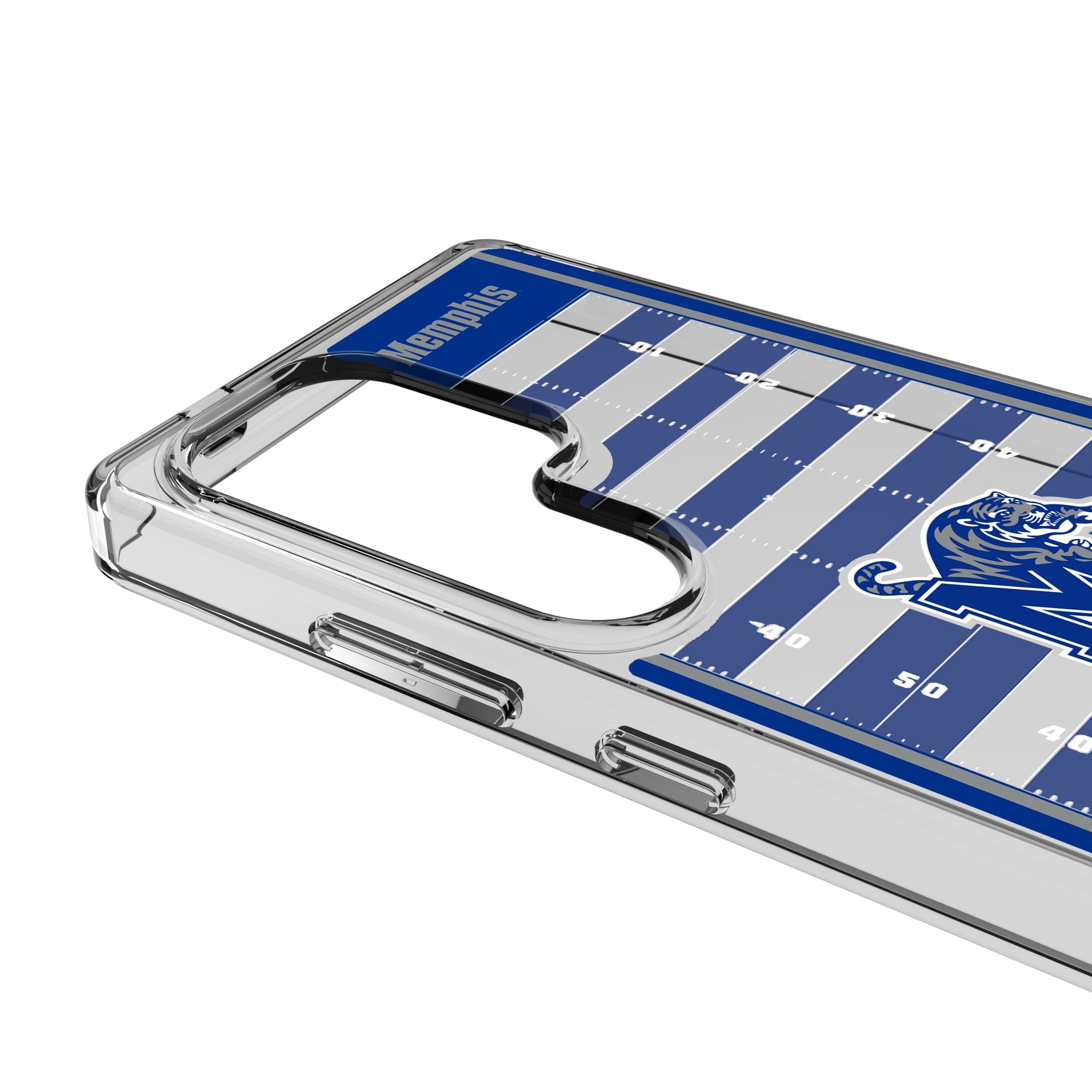 University of Memphis Tigers Field Clear Phone Case for Samsung Galaxy 3