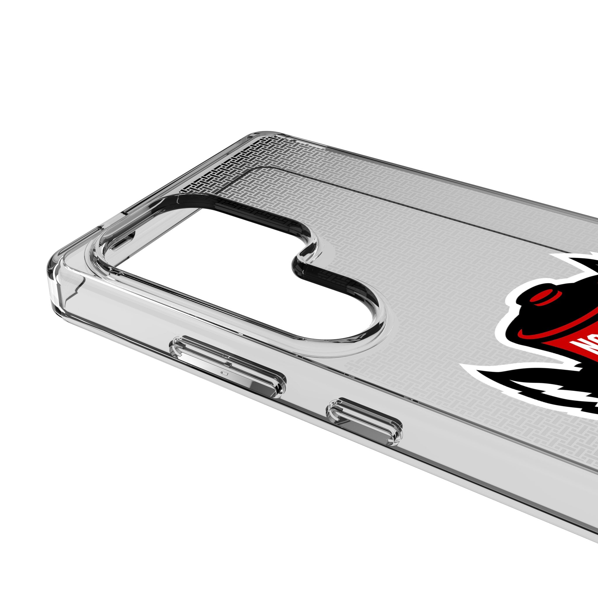North Carolina State University Wolfpack Linen Clear Phone Case for Samsung Galaxy 3