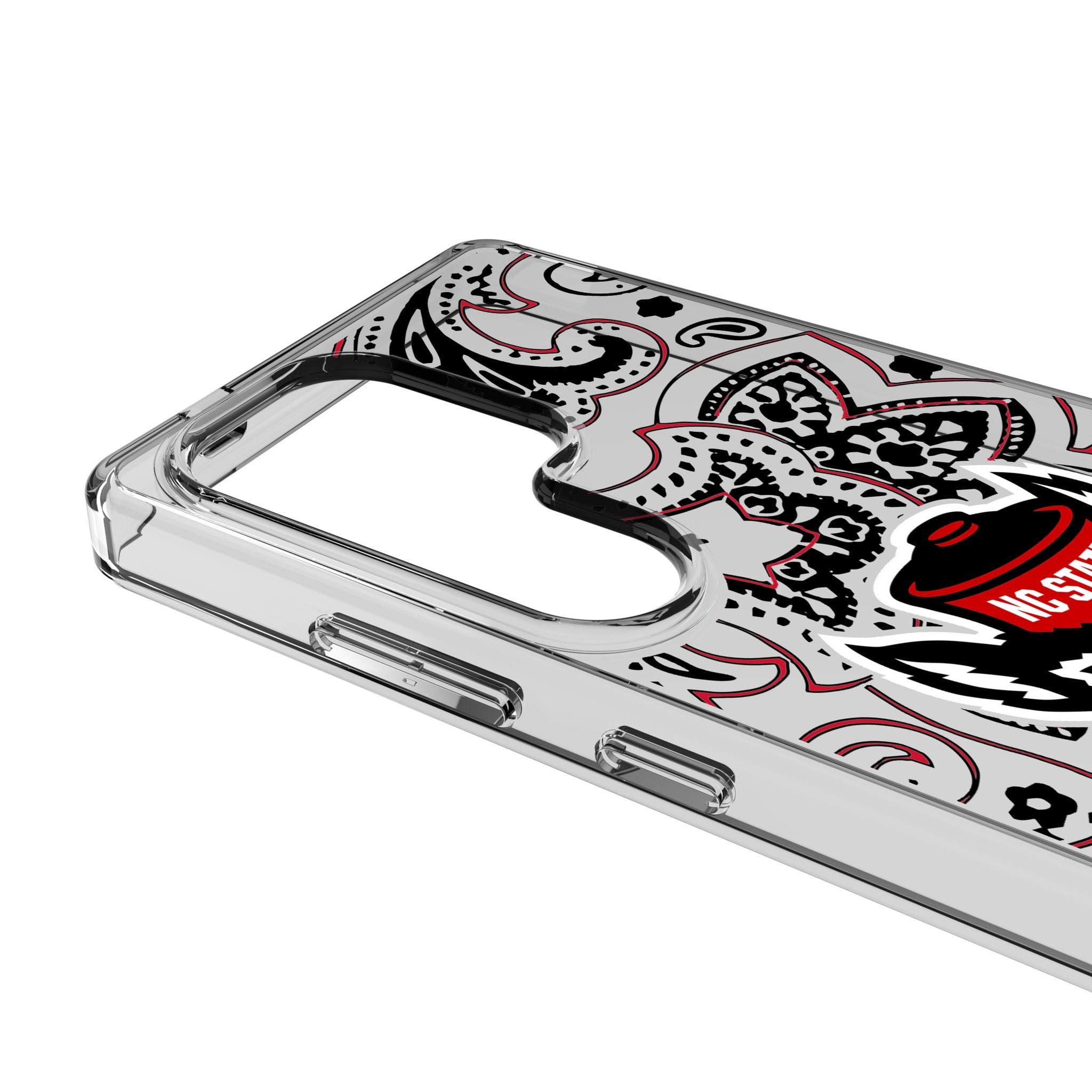 North Carolina State University Wolfpack Paisley Clear Phone Case for Samsung Galaxy 3