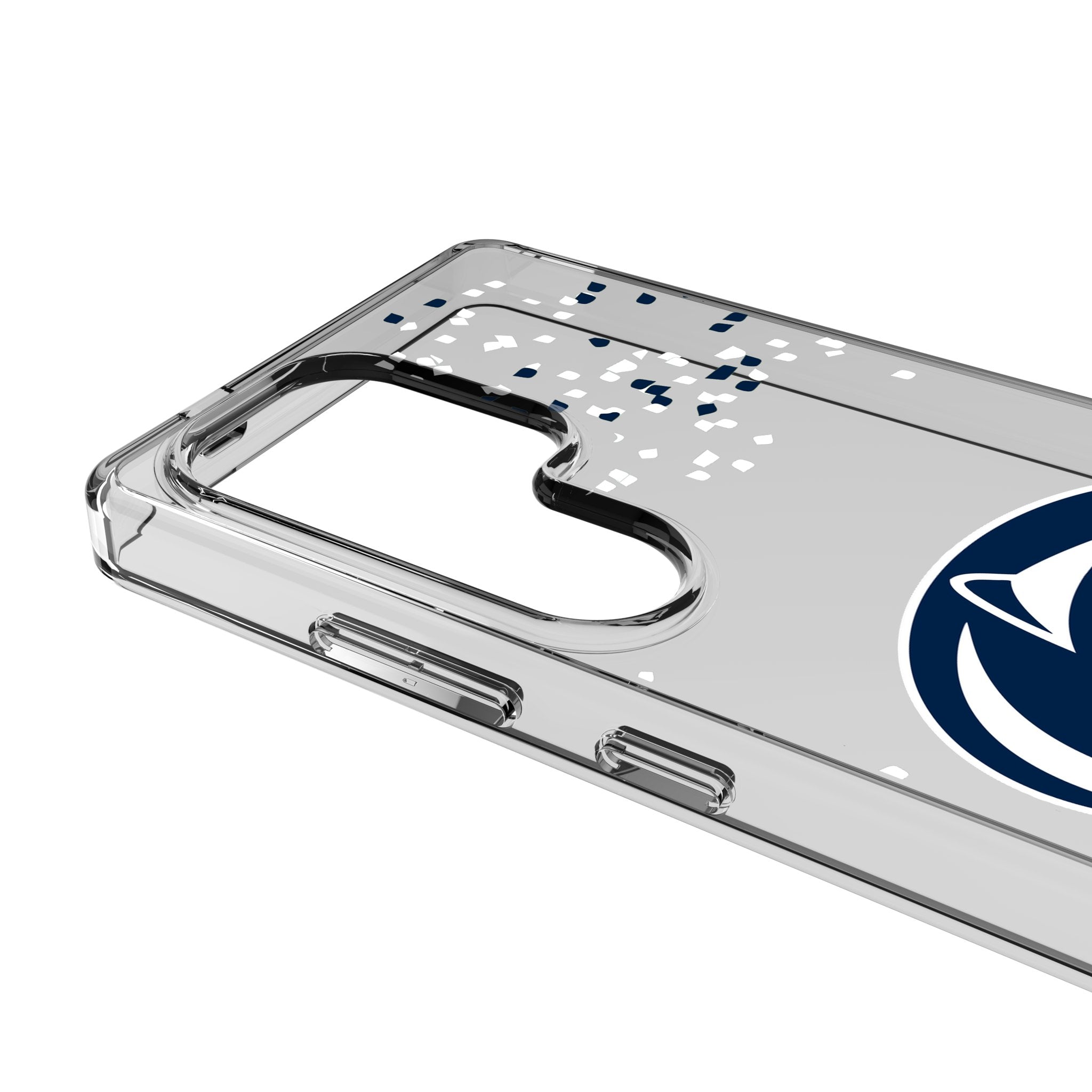 Pennsylvania State University Nittany Lions Confetti Clear Phone Case for Samsung Galaxy 3