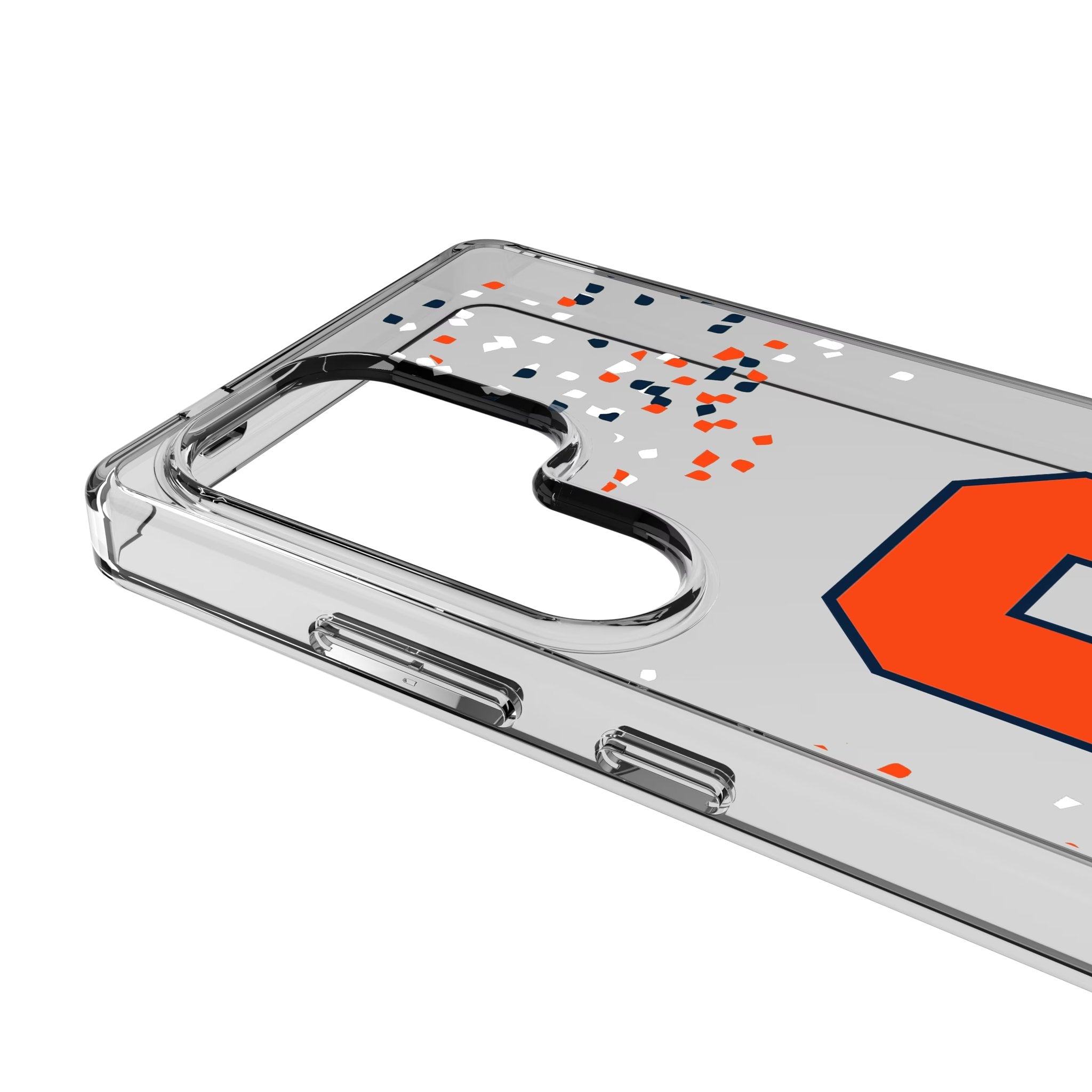 Syracuse University Orange Confetti Clear Phone Case for Samsung Galaxy 2