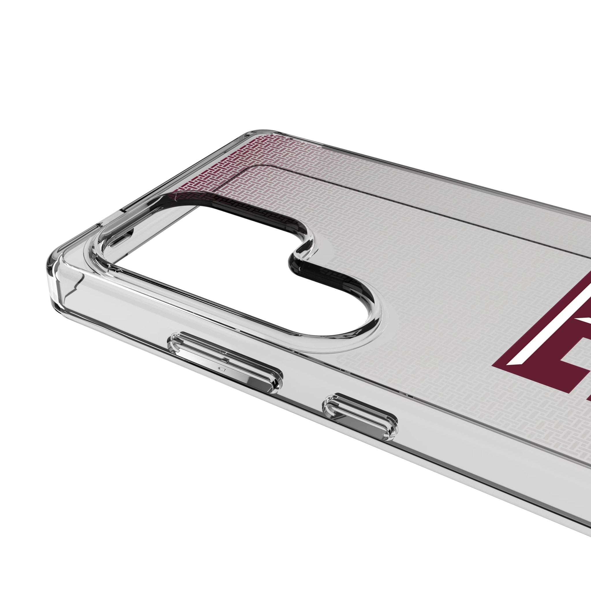 Texas A&M University Aggies Linen Clear Phone Case for Samsung Galaxy
