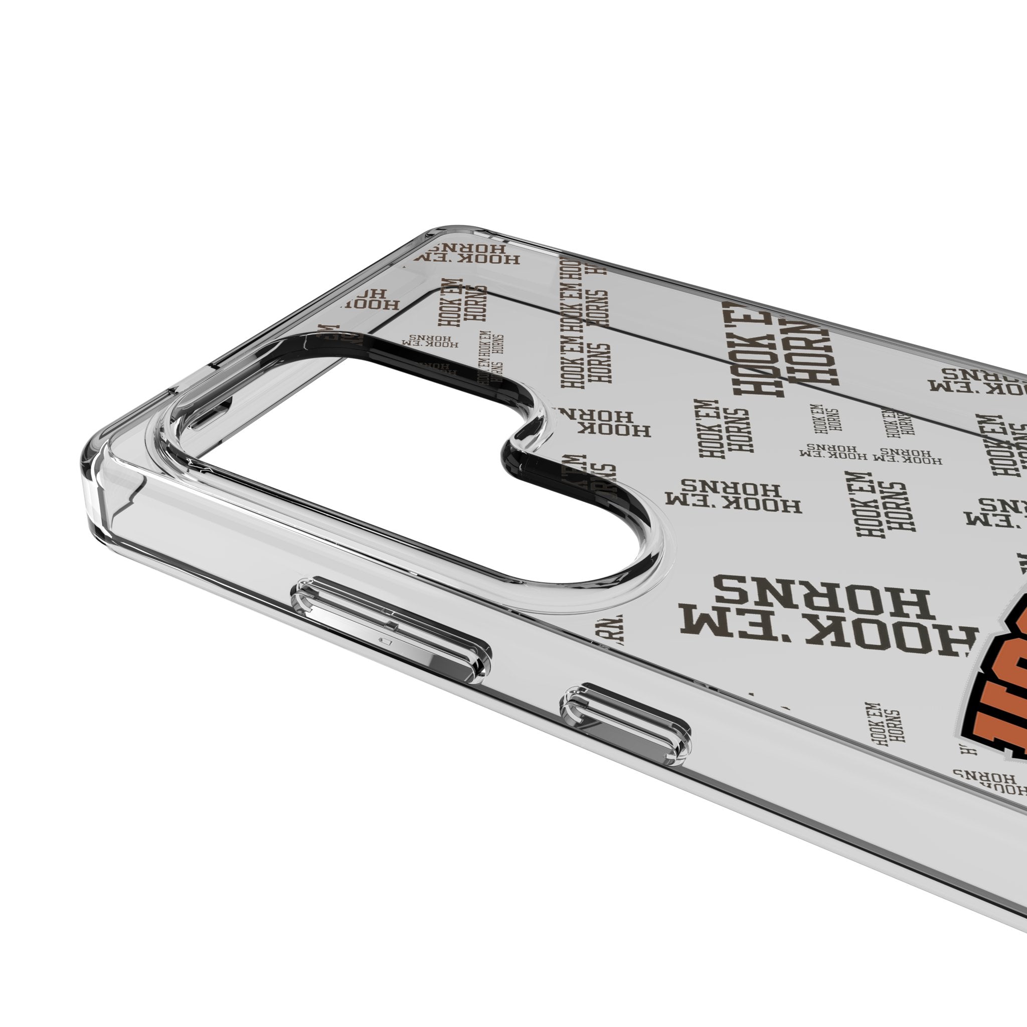 University of Texas Longhorns Quadtile Clear Phone Case for Samsung Galaxy 3