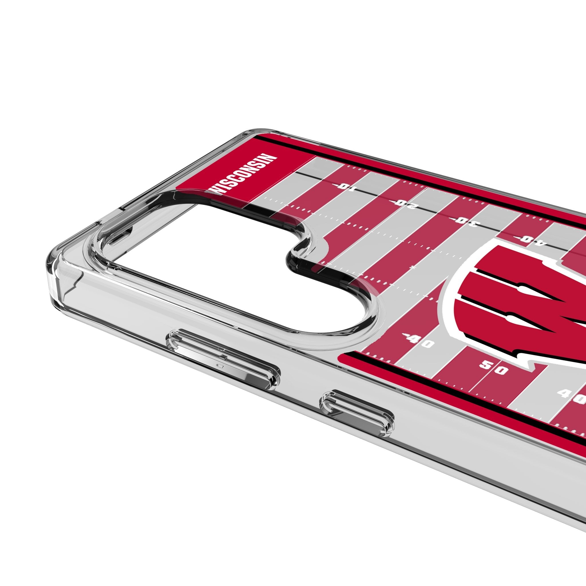 University of Wisconsin Badgers Field Clear Phone Case for Samsung Galaxy 3