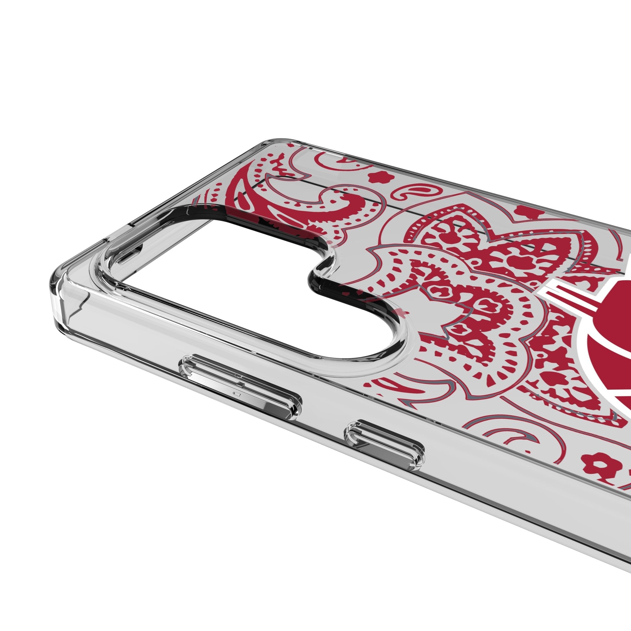 Washington State University Cougars Paisley Clear Phone Case for Samsung Galaxy 3