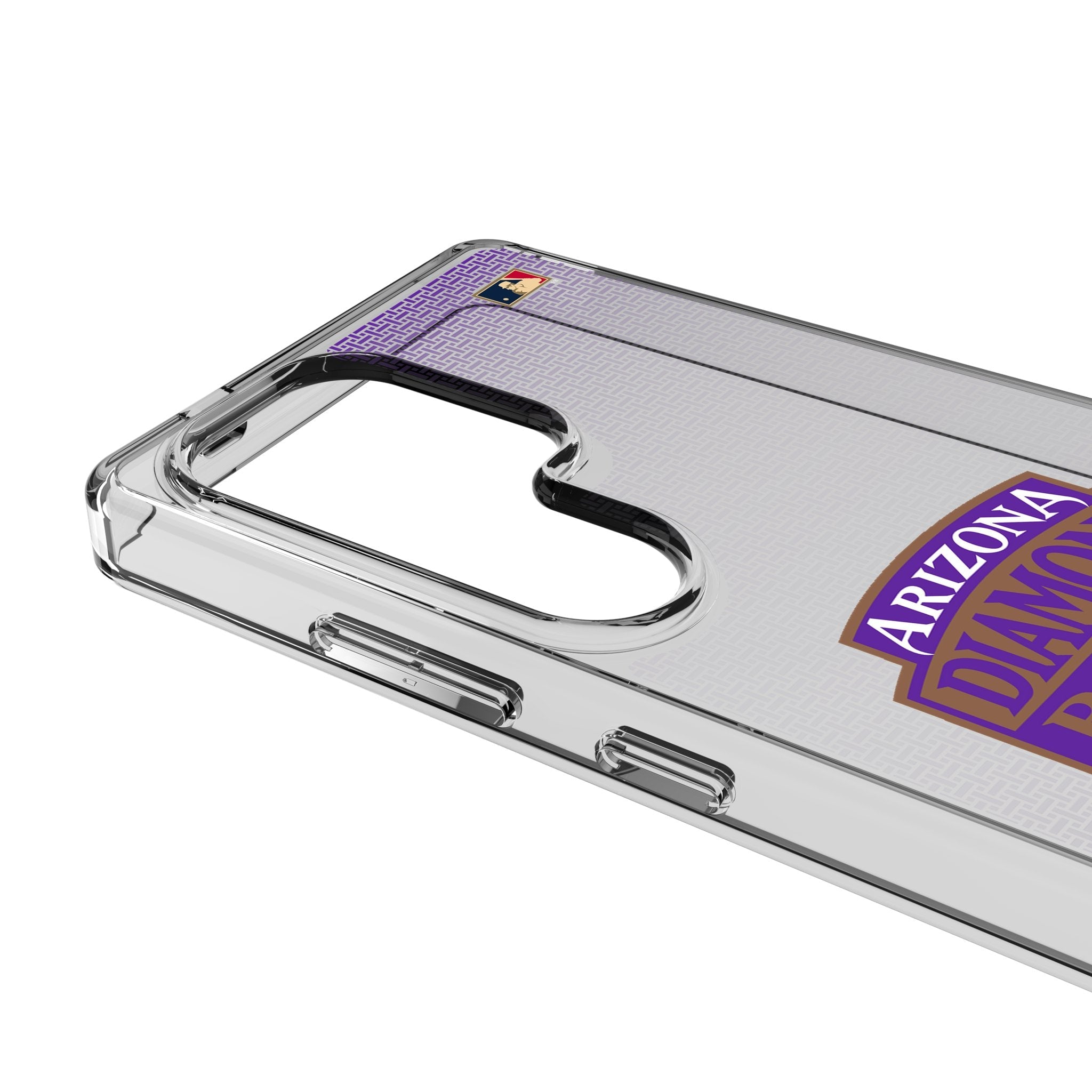 Arizona Diamondbacks 1999-2006 - Cooperstown Collection Linen Clear Phone Case for Samsung Galaxy 3