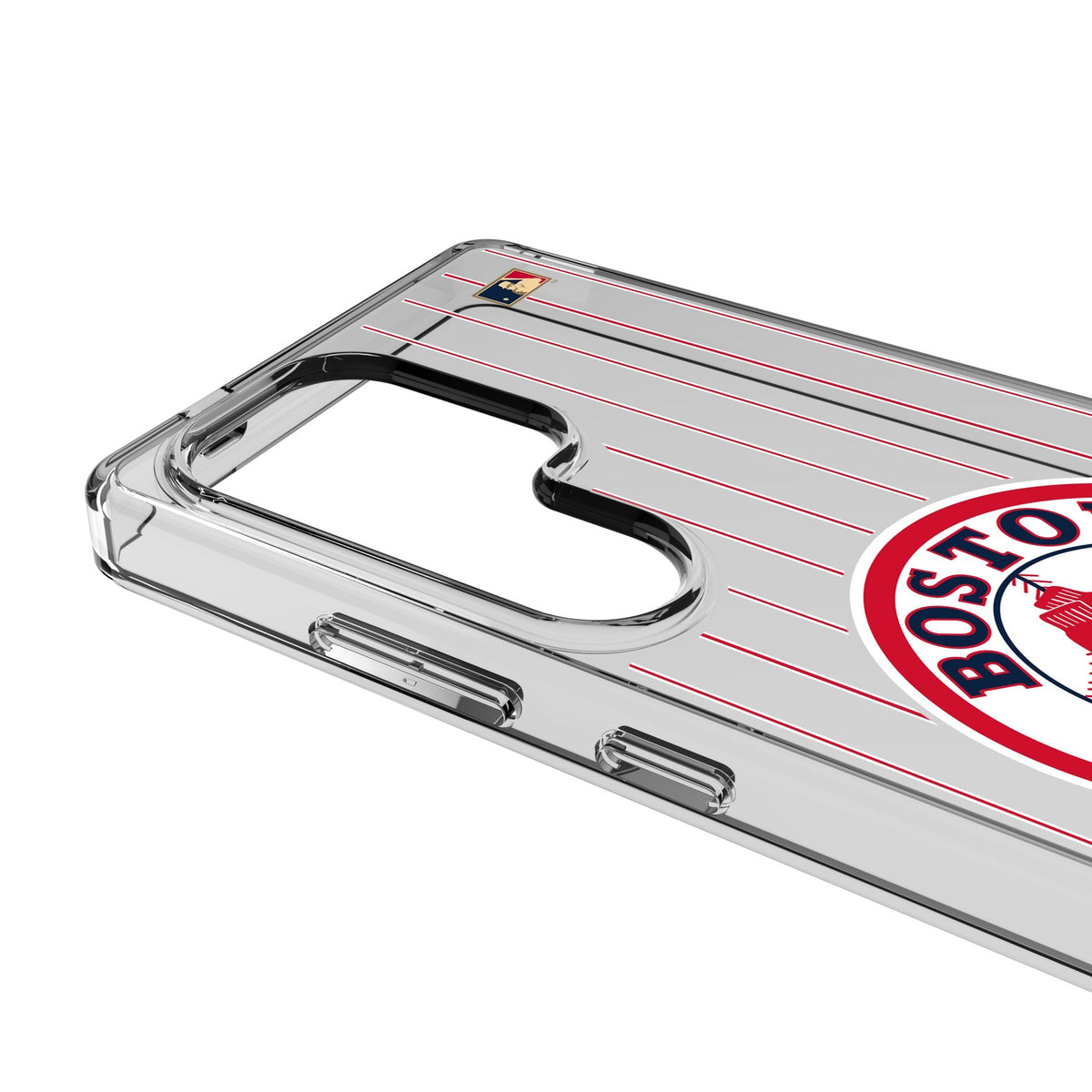 Boston Red Sox 1976-2008 - Cooperstown Collection Pinstripe Clear Phone Case for Samsung Galaxy 3
