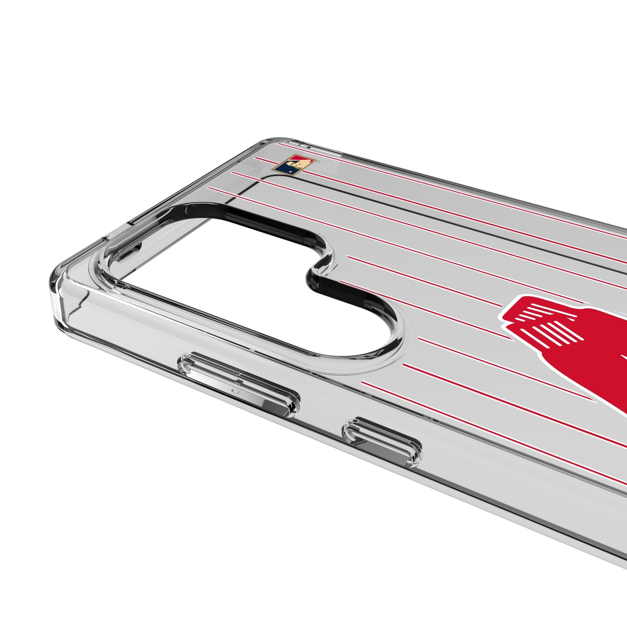 Boston Red Sox 1924-1960 - Cooperstown Collection Pinstripe Clear Phone Case for Samsung Galaxy 3
