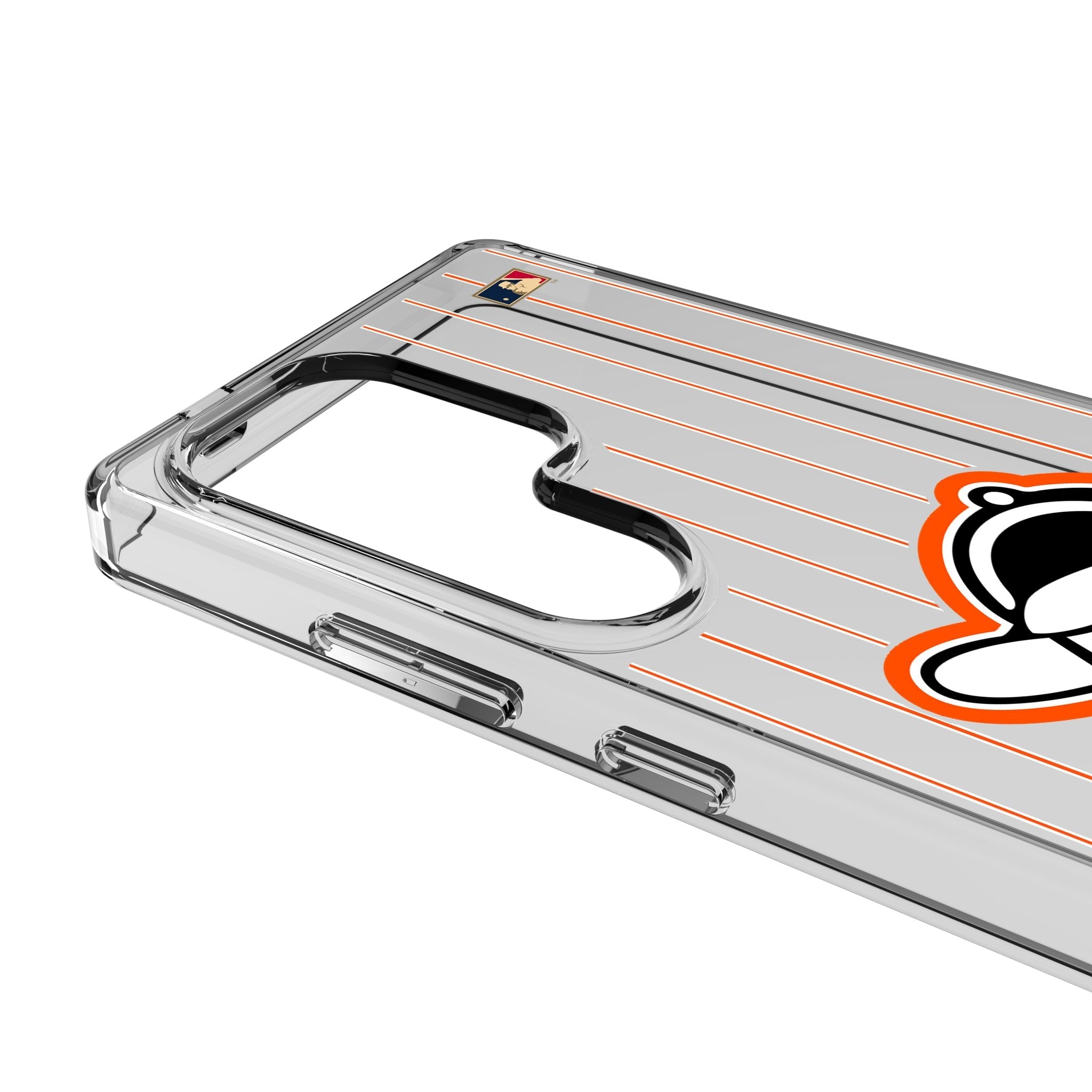 Baltimore Orioles 1955 - Cooperstown Collection Pinstripe Clear Phone Case for Samsung Galaxy 3