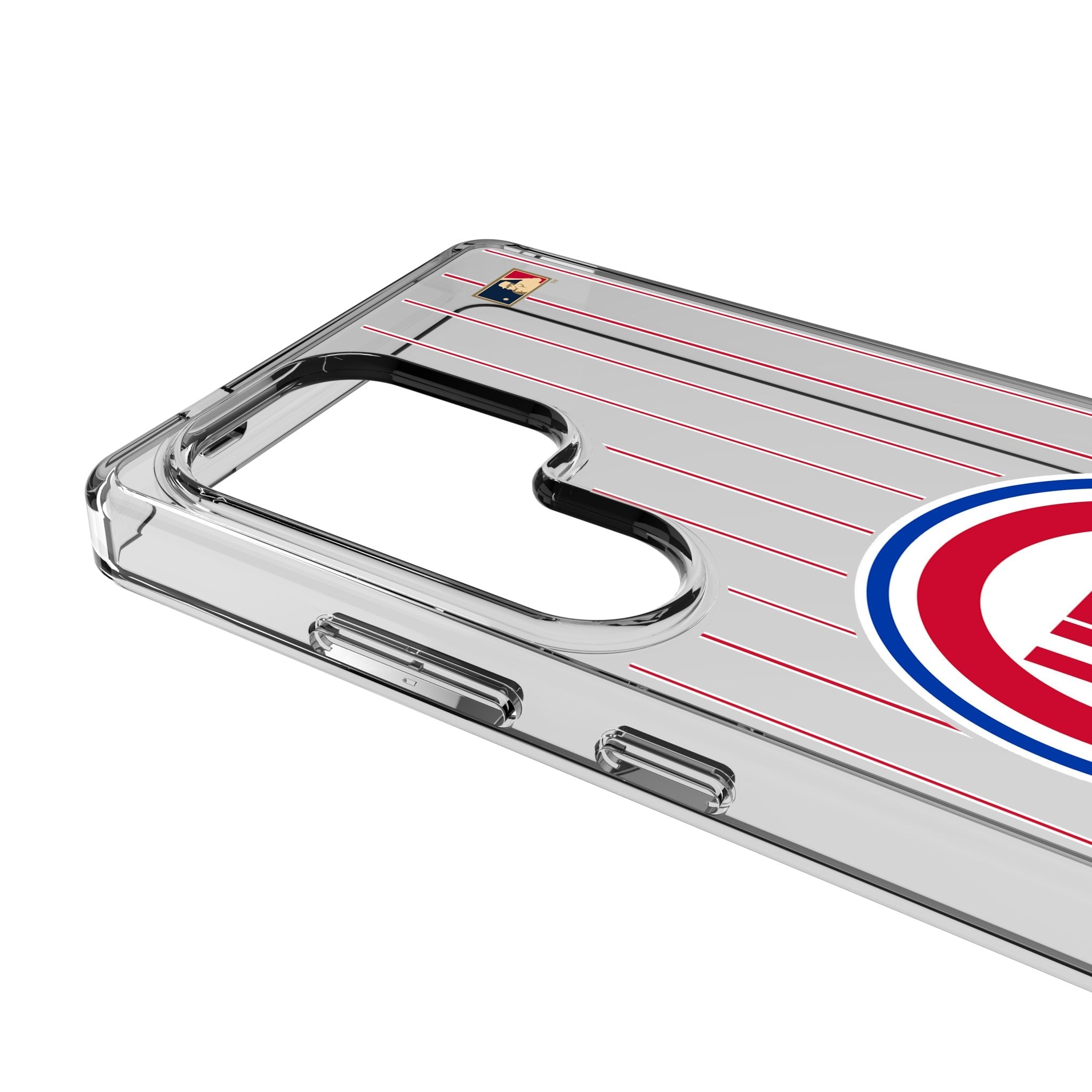 Chicago Cubs 1948-1956 - Cooperstown Collection Pinstripe Clear Phone Case for Samsung Galaxy 3