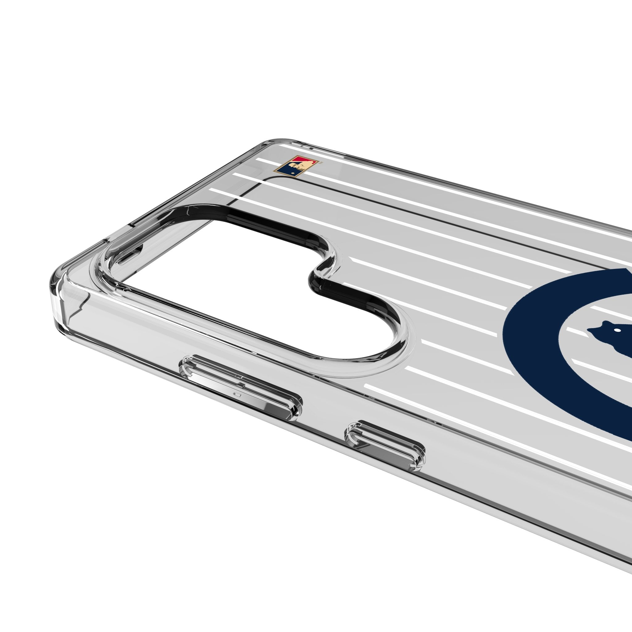 Chicago Cubs 1911-1912 - Cooperstown Collection Pinstripe Clear Phone Case for Samsung Galaxy 3