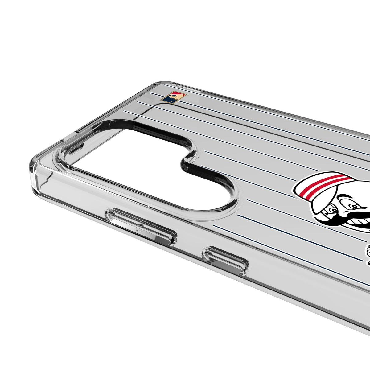Cincinnati Reds 1953-1967 - Cooperstown Collection Pinstripe Clear Phone Case for Samsung Galaxy 3