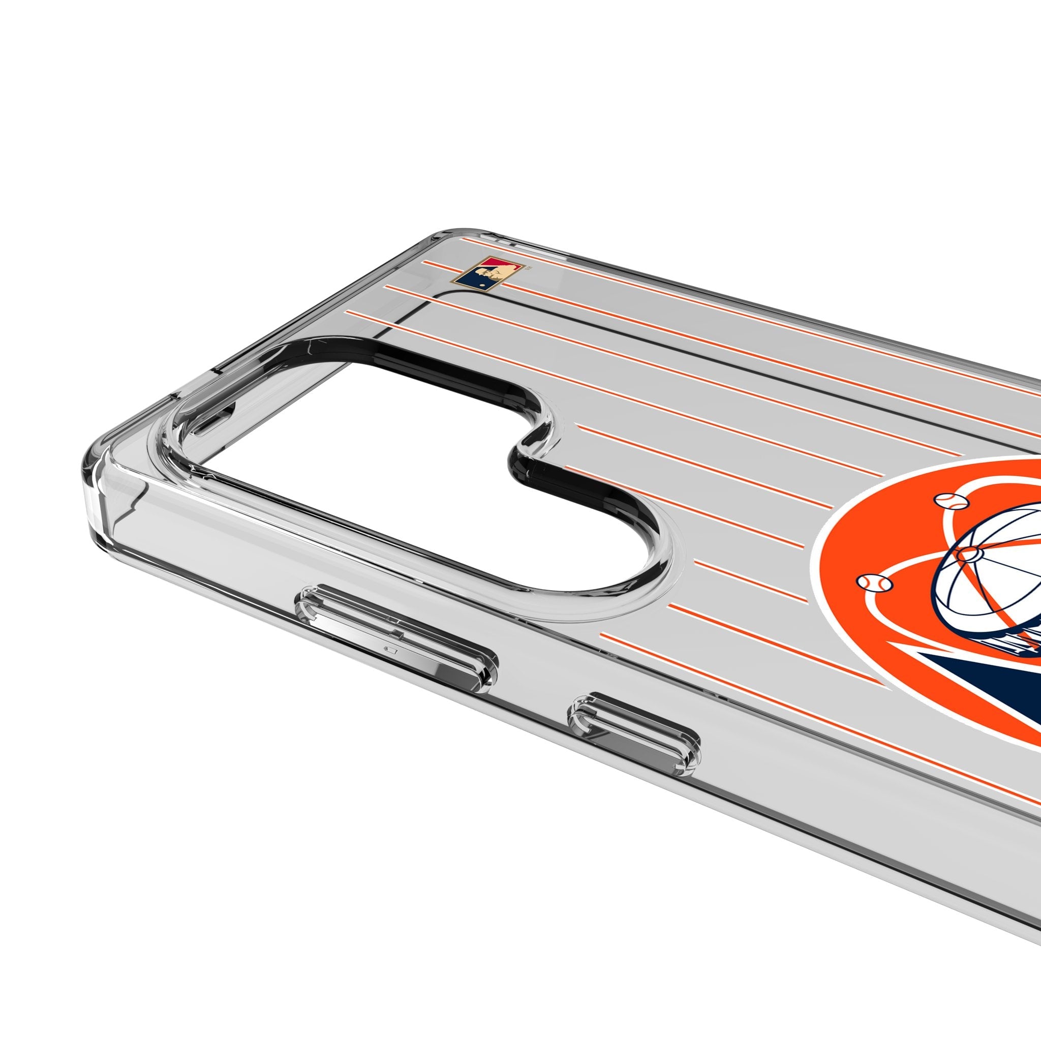 Houston Astros 1977-1993 - Cooperstown Collection Pinstripe Clear Phone Case for Samsung Galaxy 3
