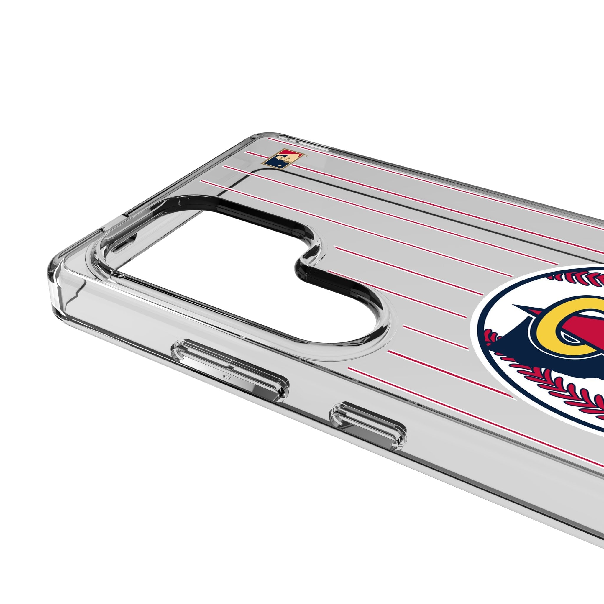 LA Angels 1986-1992 - Cooperstown Collection Pinstripe Clear Phone Case for Samsung Galaxy 3