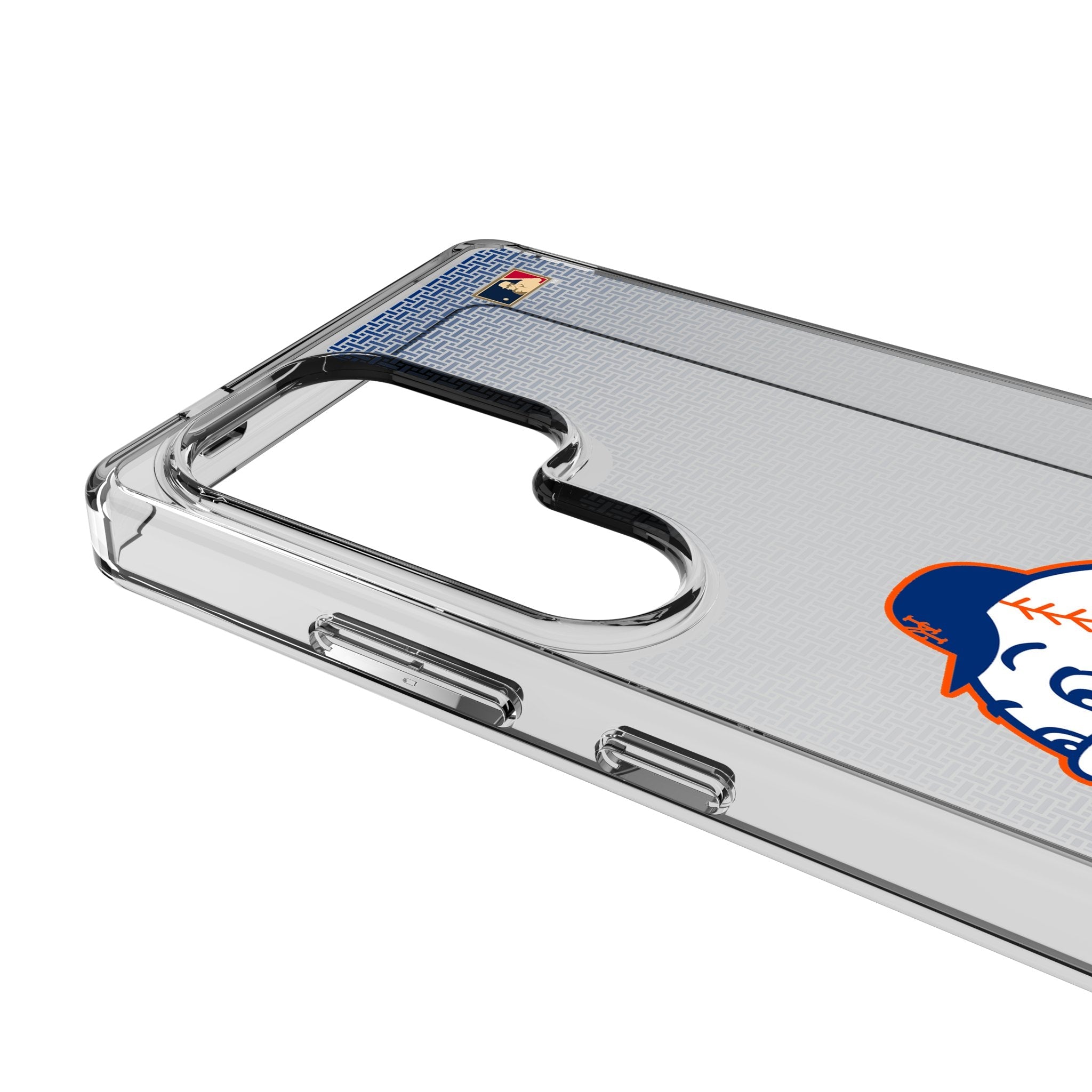 New York Mets 2014 - Cooperstown Collection Linen Clear Phone Case for Samsung Galaxy 3