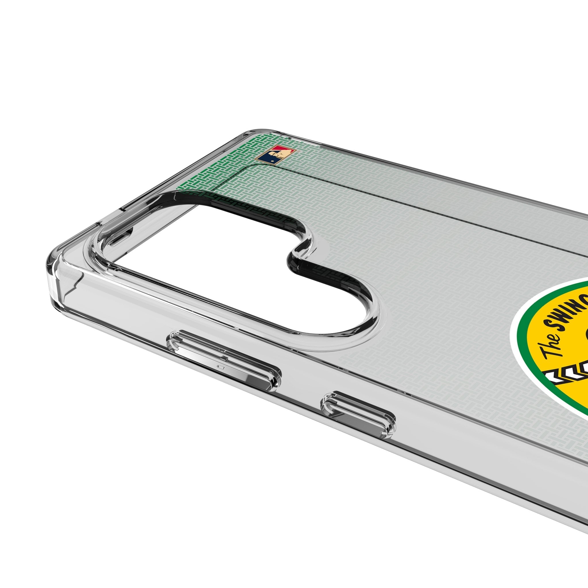 Oakland As 1971-1981 - Cooperstown Collection Linen Clear Phone Case for Samsung Galaxy 3