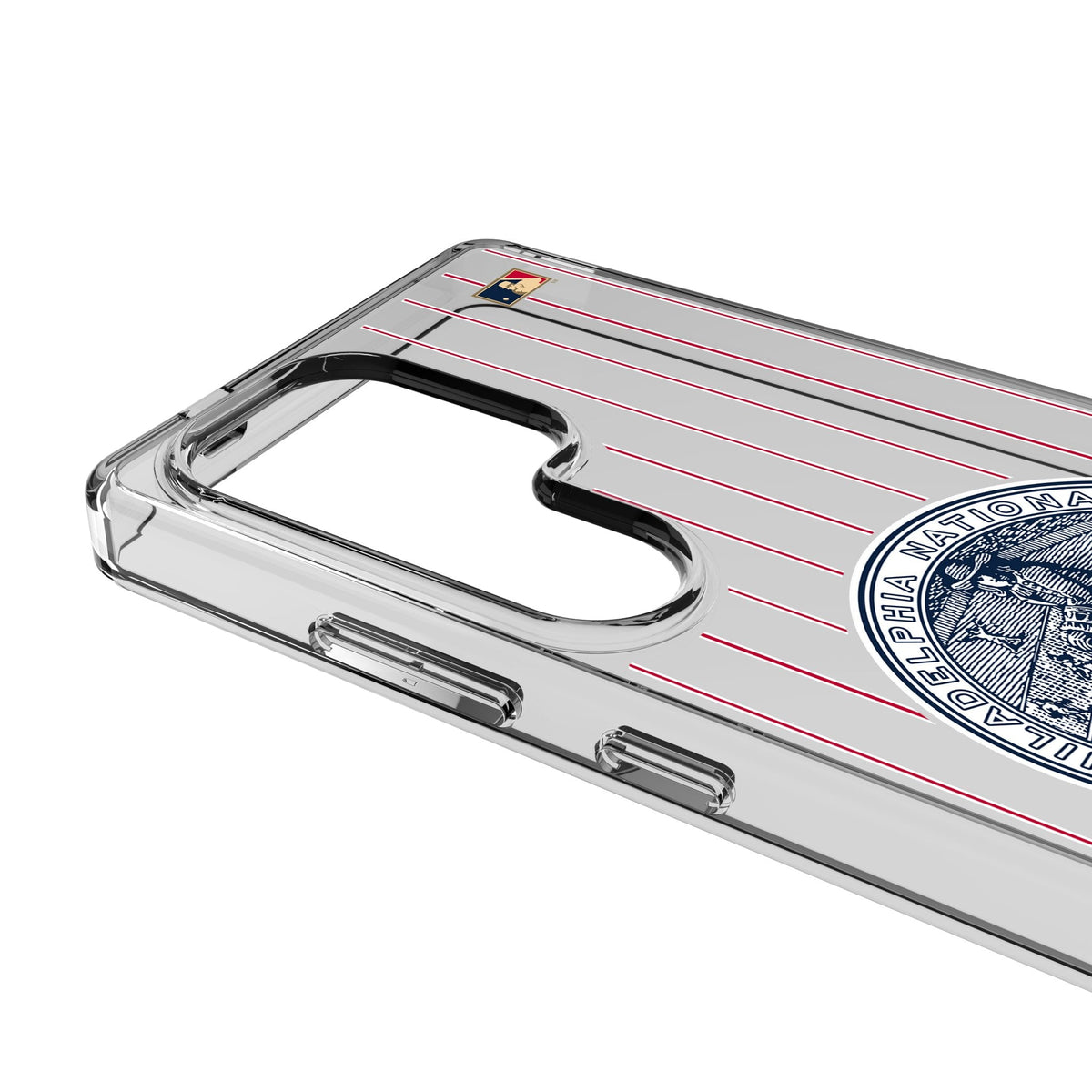 Philadelphia Phillies 1915-1943 - Cooperstown Collection Pinstripe Clear Phone Case for Samsung Galaxy 3