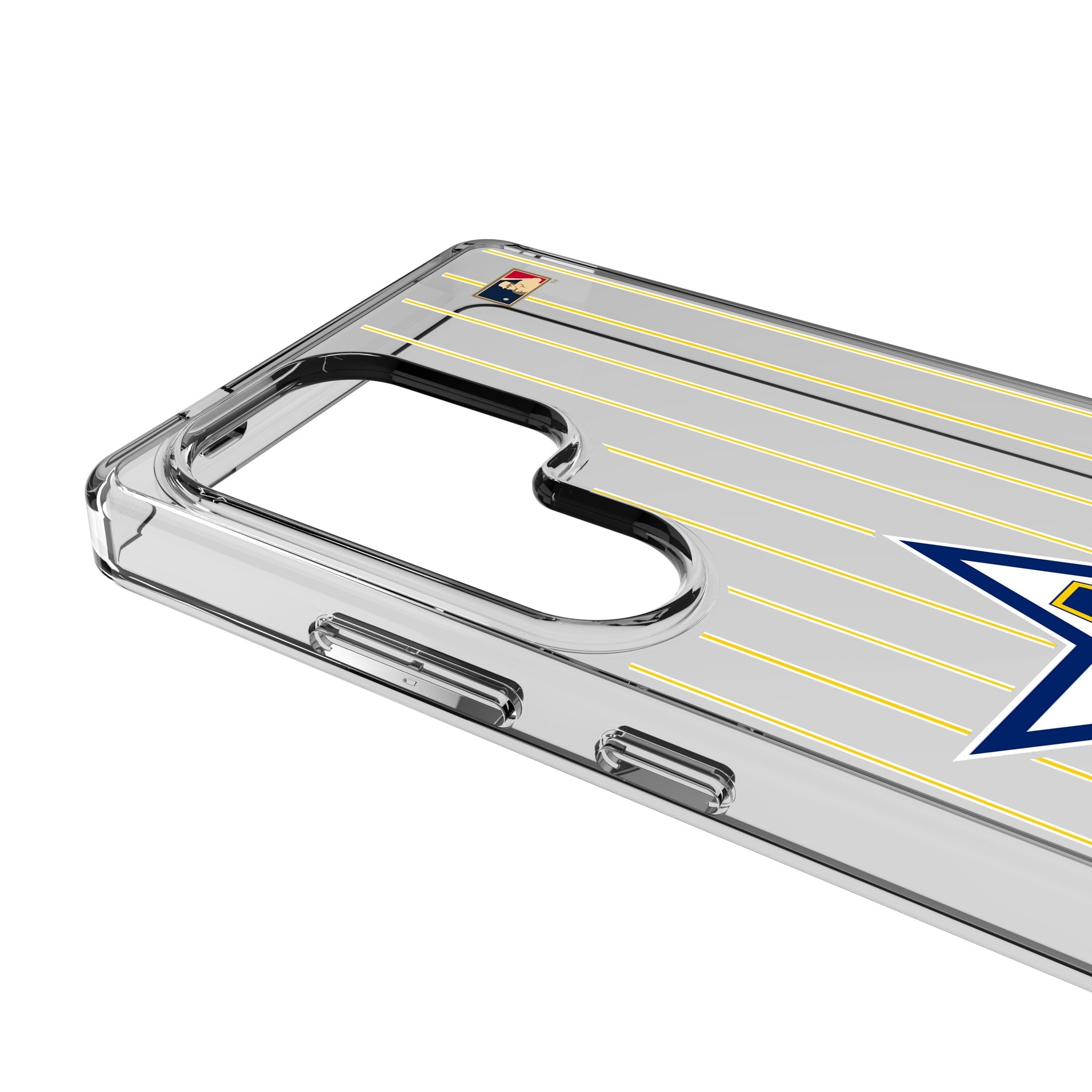 Seattle Mariners 1981-1986 - Cooperstown Collection Pinstripe Clear Phone Case for Samsung Galaxy 3