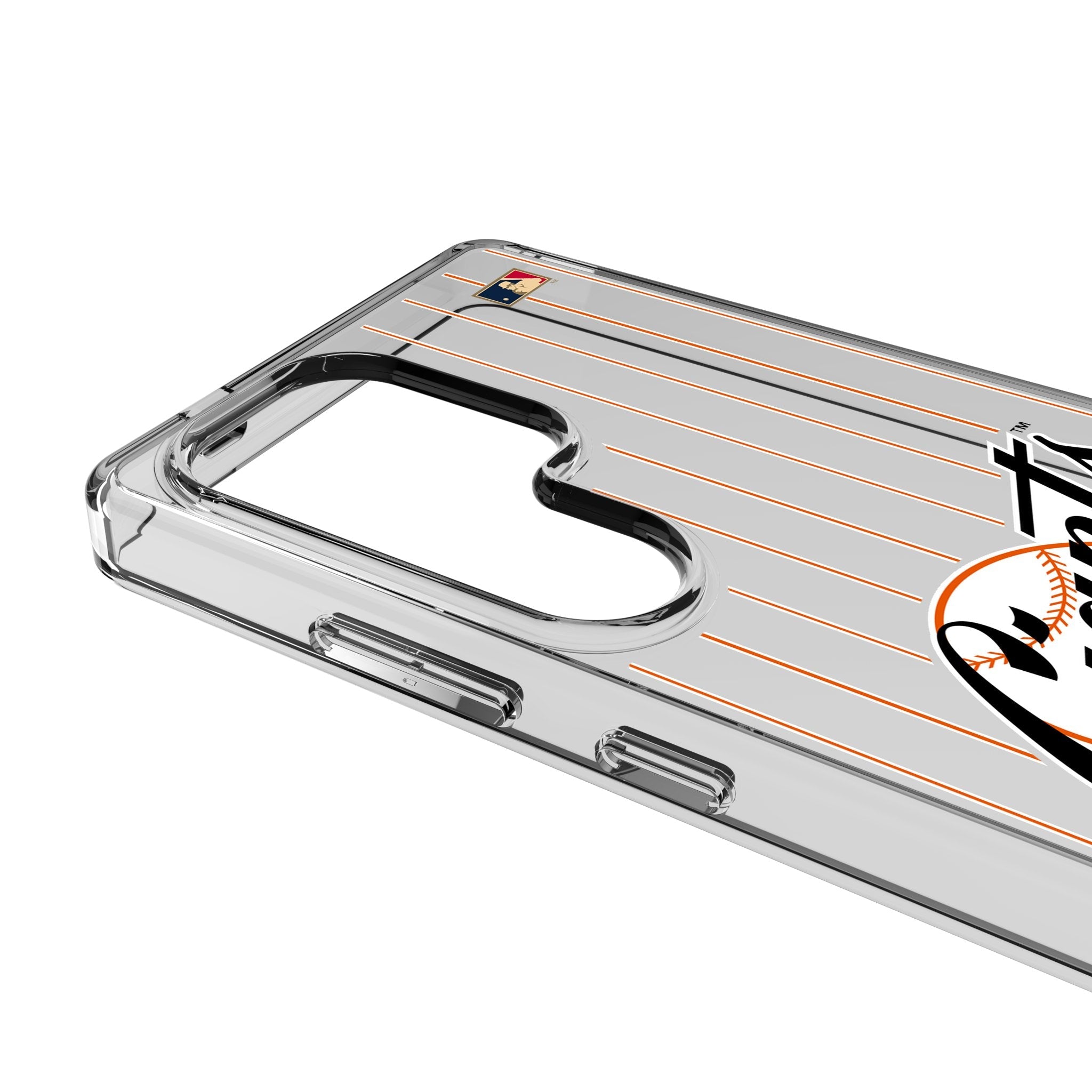 San Francisco Giants 1958-1967 - Cooperstown Collection Pinstripe Clear Phone Case for Samsung Galaxy 3