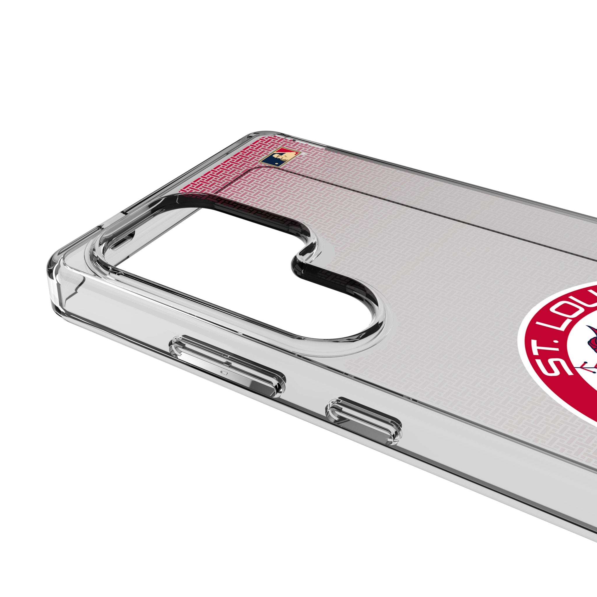 St Louis Cardinals 1966-1997 - Cooperstown Collection Linen Clear Phone Case for Samsung Galaxy 3