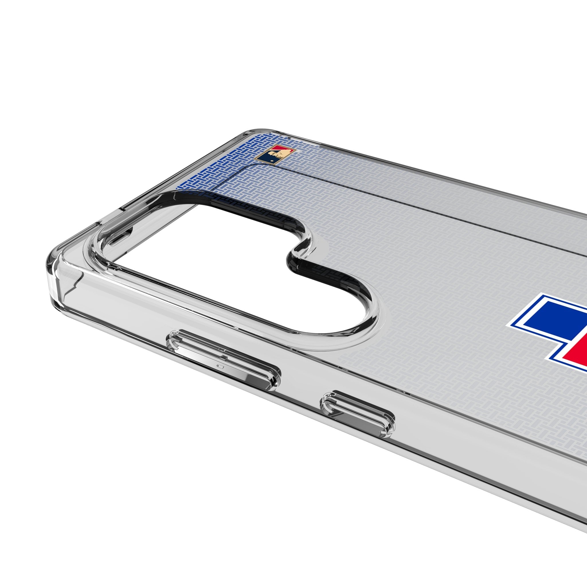 Texas Rangers 1981-1983 - Cooperstown Collection Linen Clear Phone Case for Samsung Galaxy 3