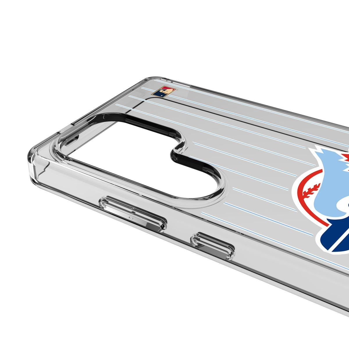 Toronto Blue Jays 1977-1988 - Cooperstown Collection Pinstripe Clear Phone Case for Samsung Galaxy 3