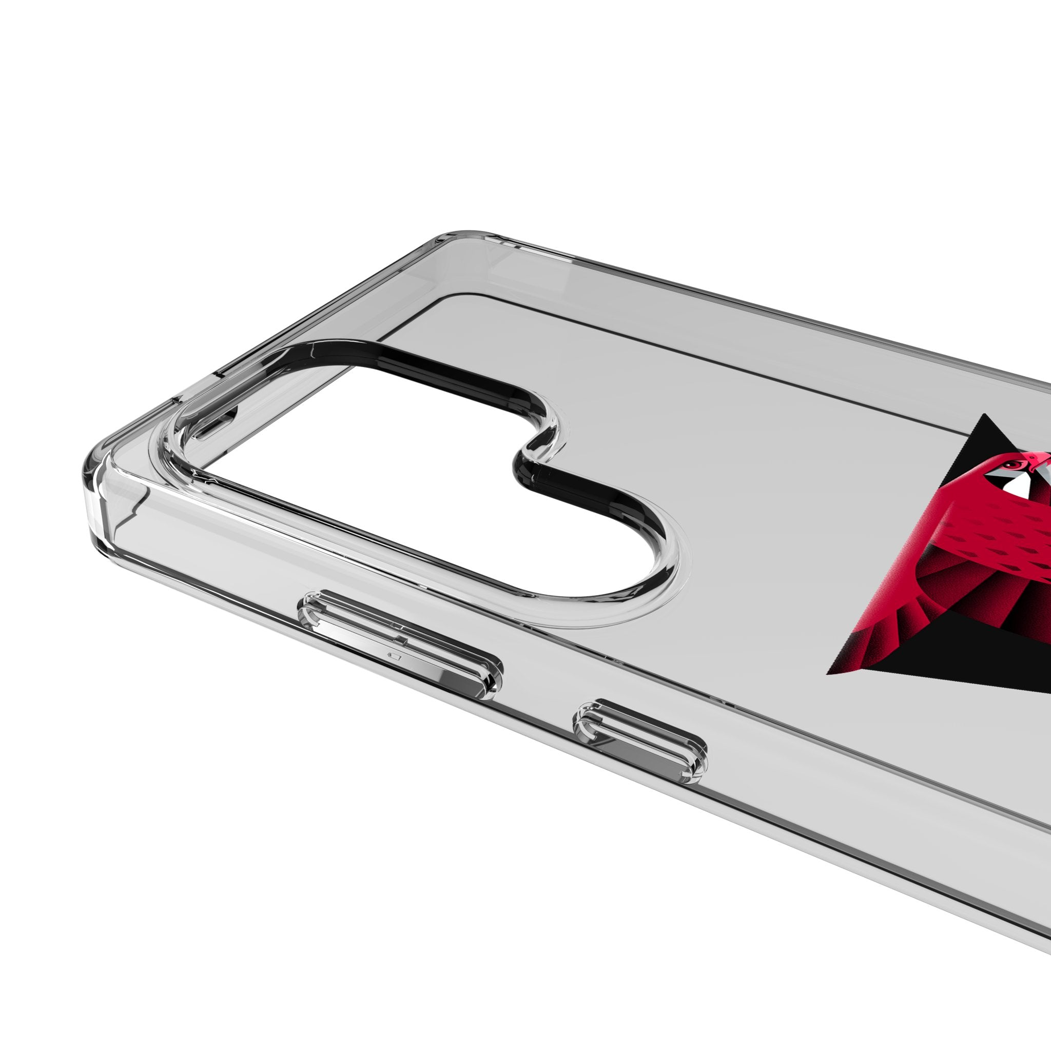 Atlanta Falcons 2024 Edition Clear Phone Case for Samsung Galaxy 3