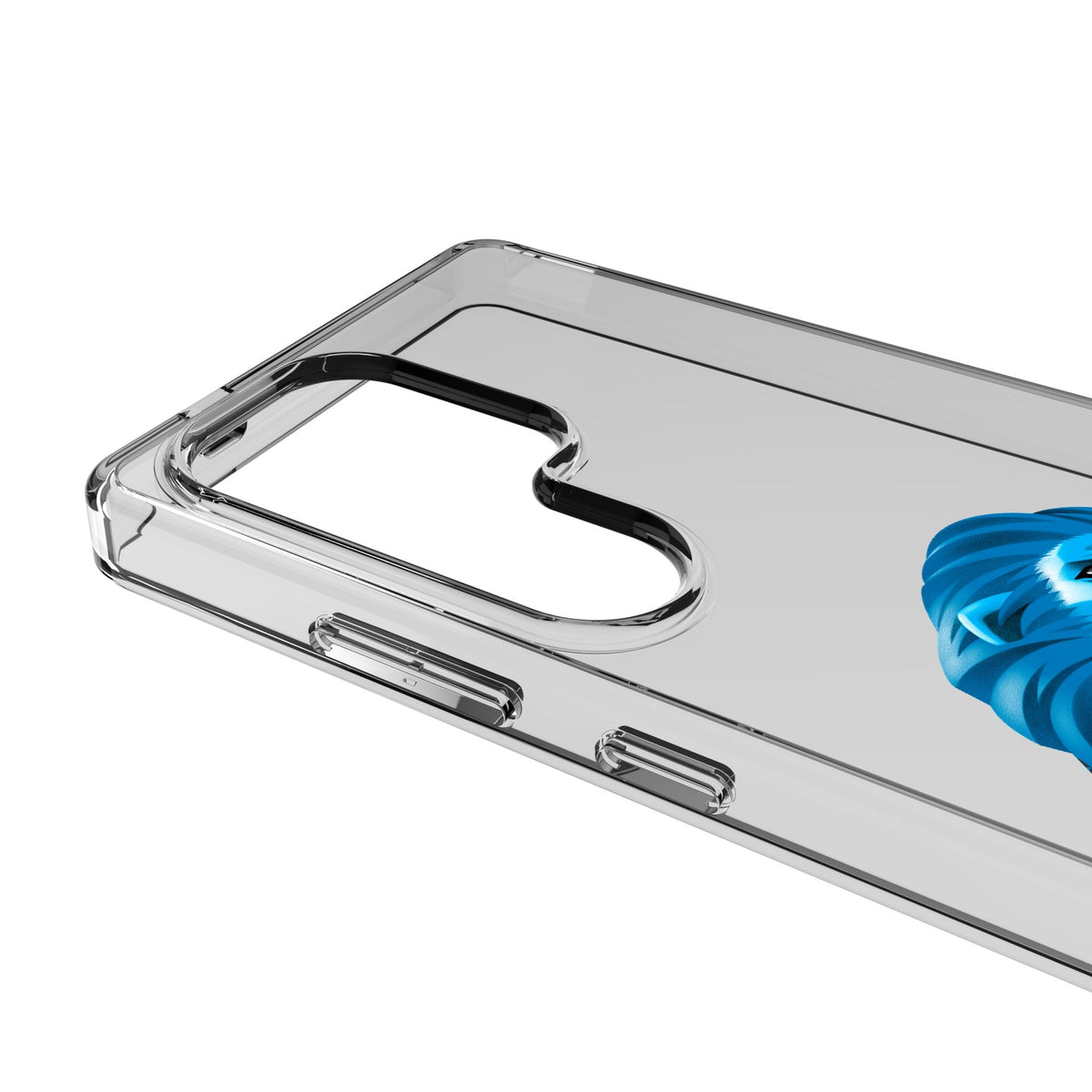 Detroit Lions 2024 Edition Clear Phone Case for Samsung Galaxy 3
