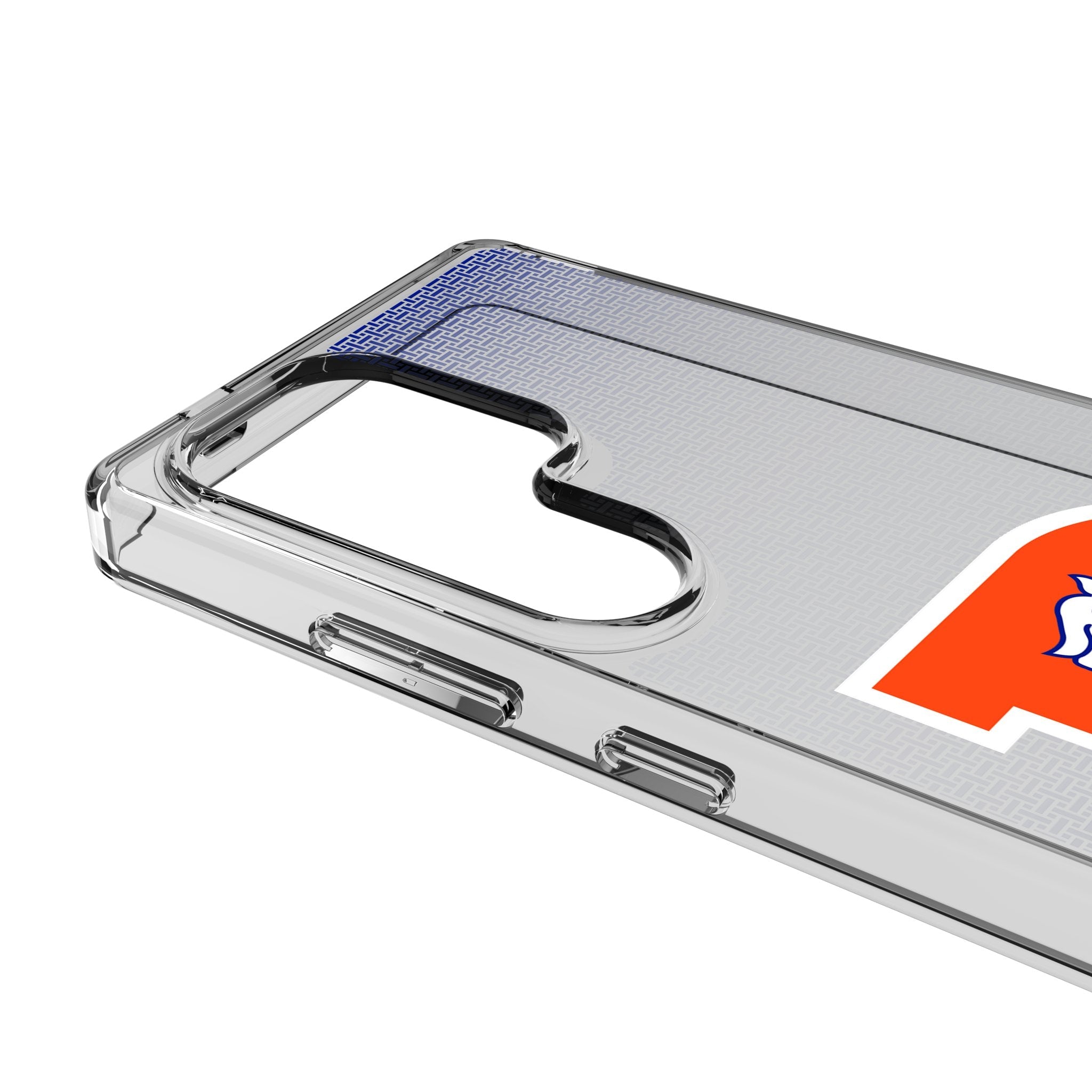 Denver Broncos 1993-1996 Historic Collection Linen Clear Phone Case for Samsung Galaxy 3