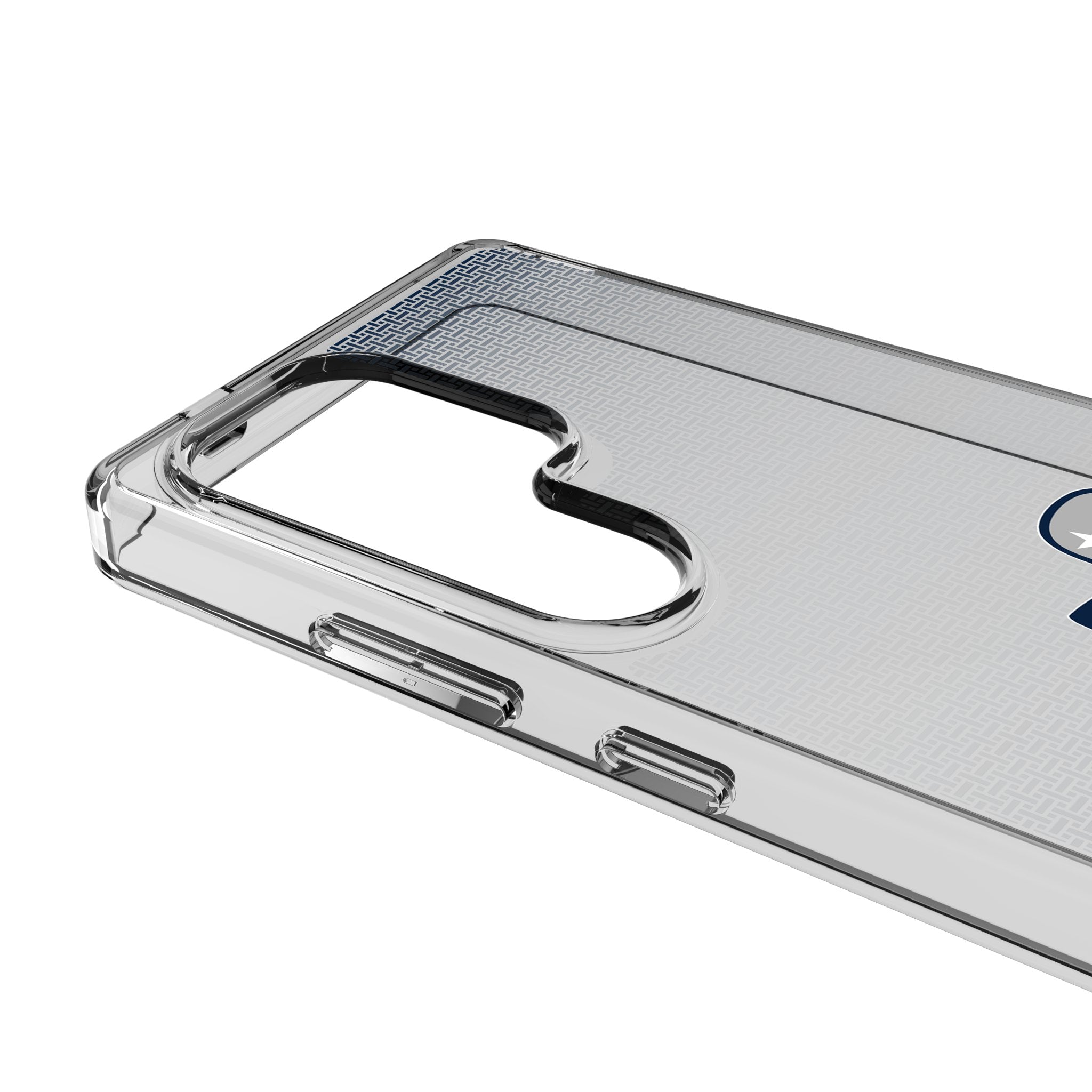 Dallas Cowboys 1966-1969 Historic Collection Linen Clear Phone Case for Samsung Galaxy 3