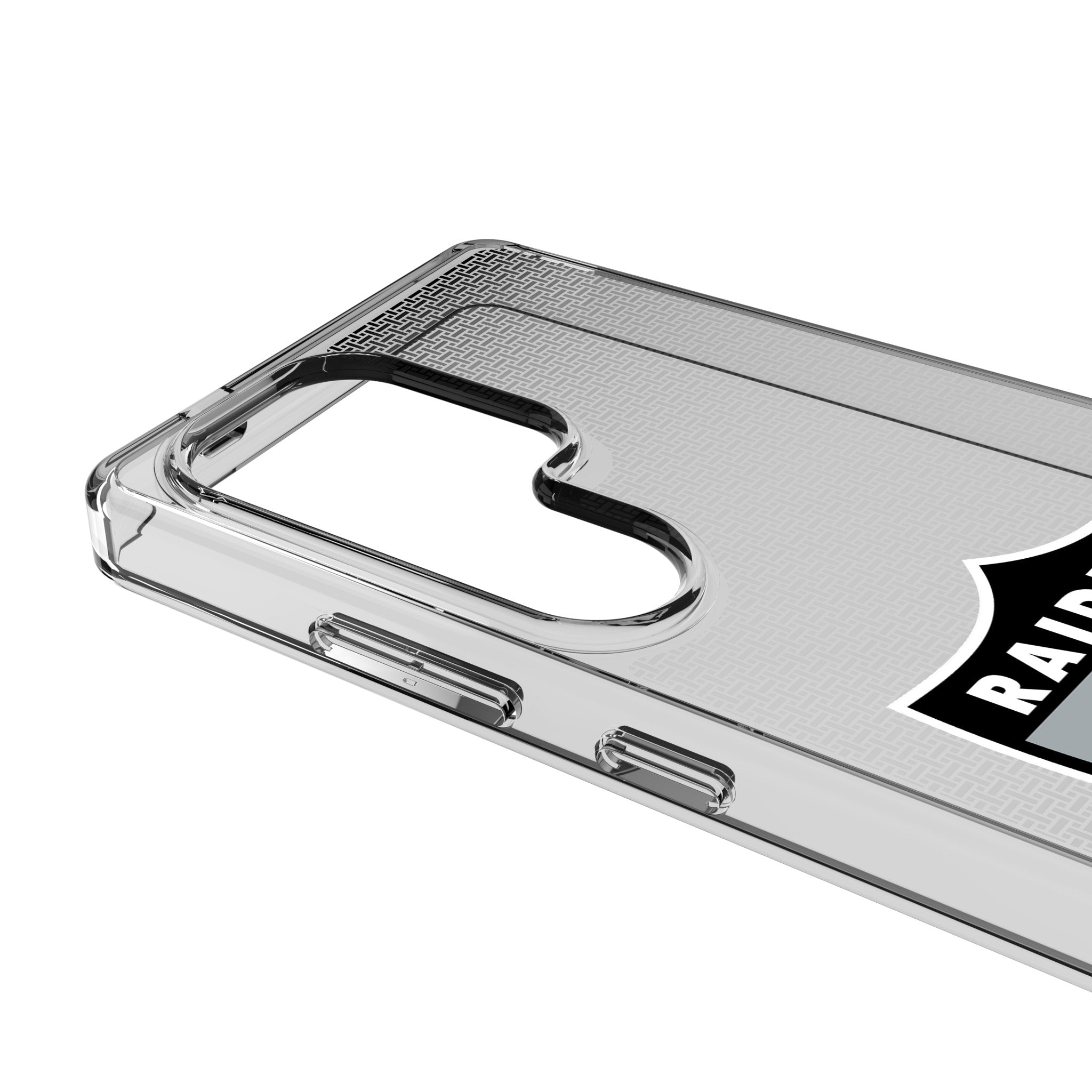 Oakland Raiders 1963 Historic Collection Linen Clear Phone Case for Samsung Galaxy 3