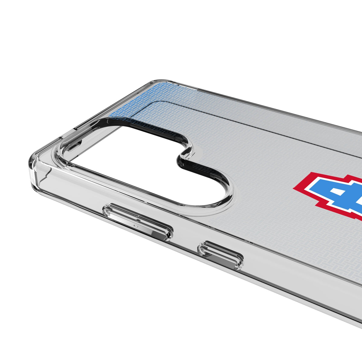 Houston Oilers Historic Collection Linen Clear Phone Case for Samsung Galaxy 3