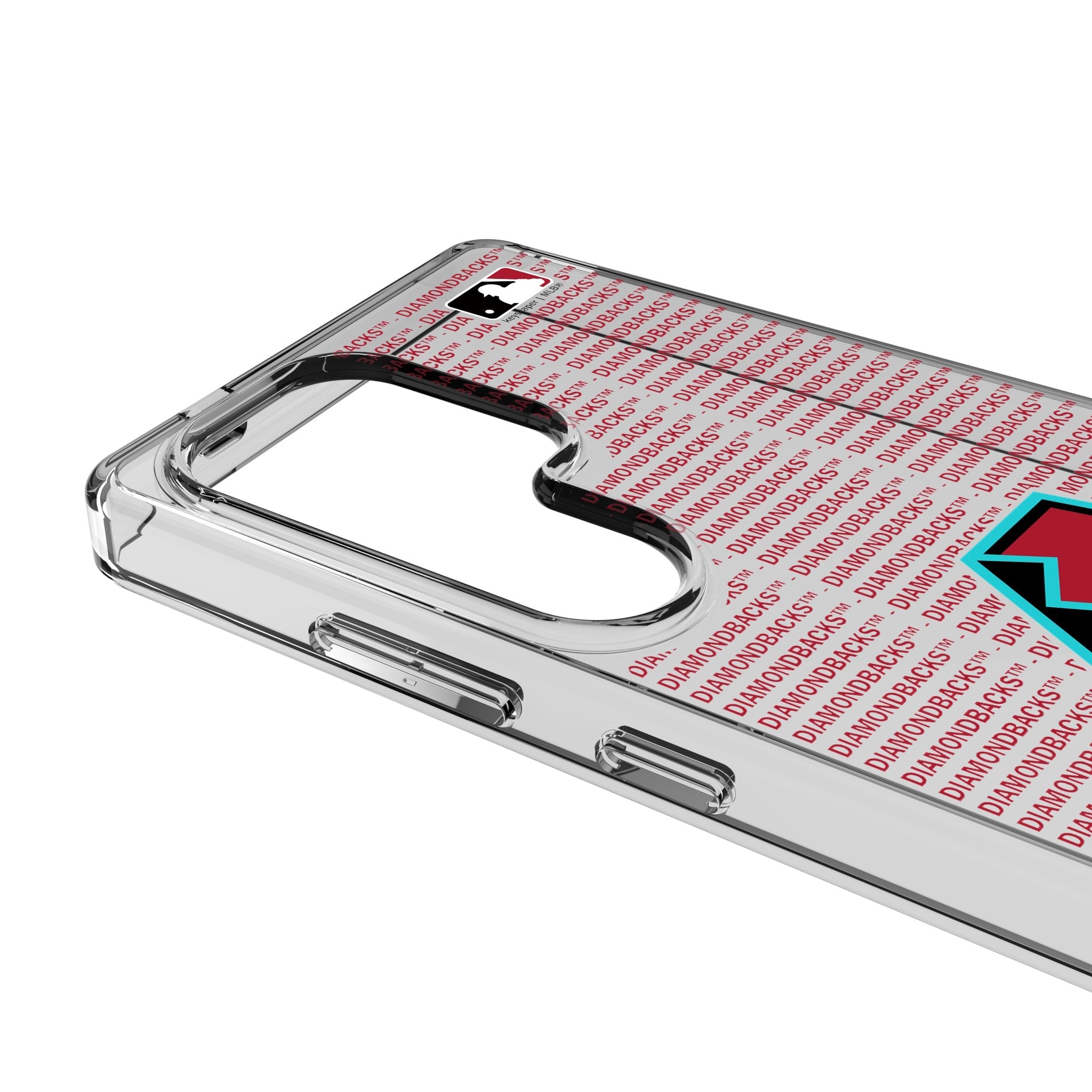 Arizona Diamondbacks Text Backdrop Clear Phone Case for Samsung Galaxy 3