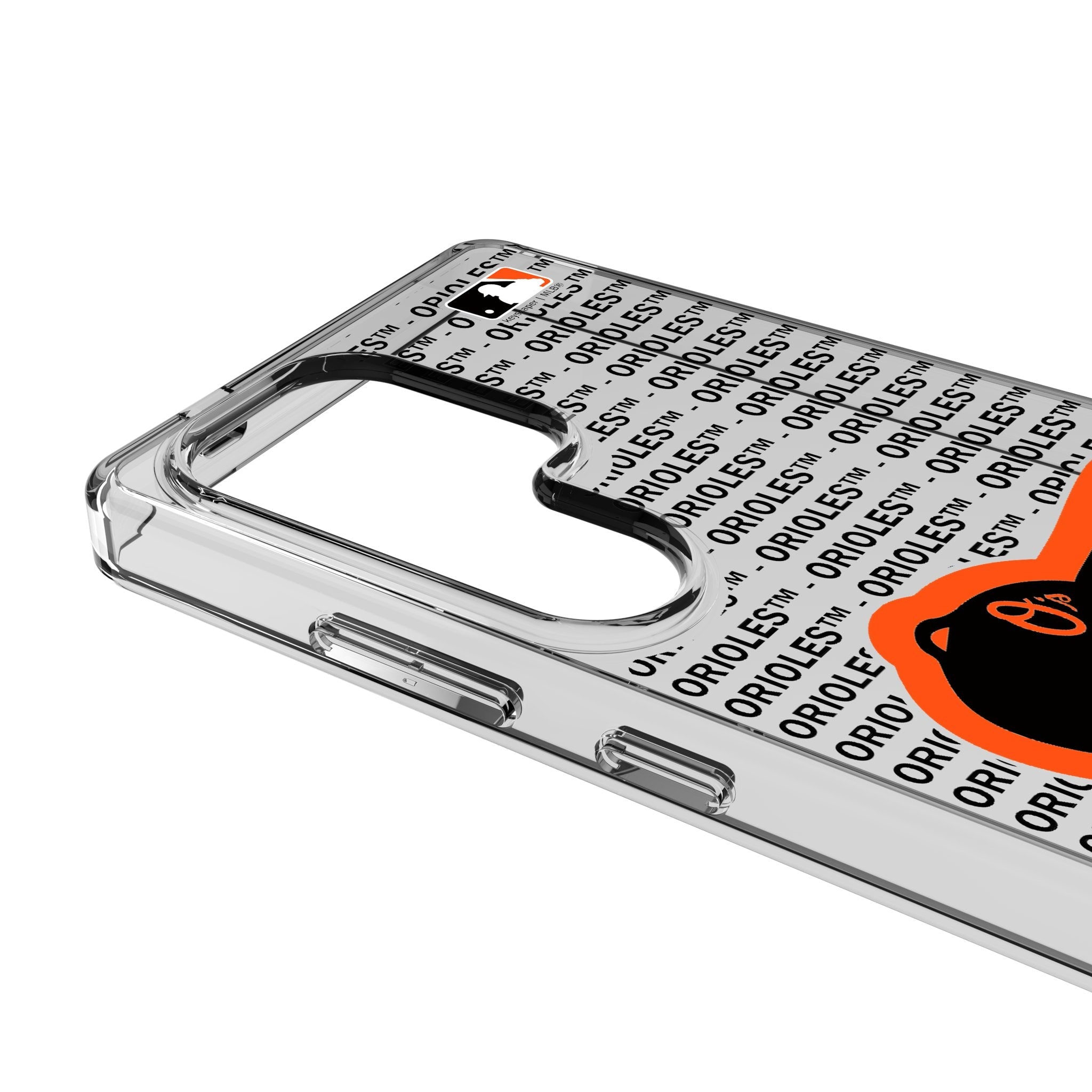 Baltimore Orioles Text Backdrop Clear Phone Case for Samsung Galaxy 3