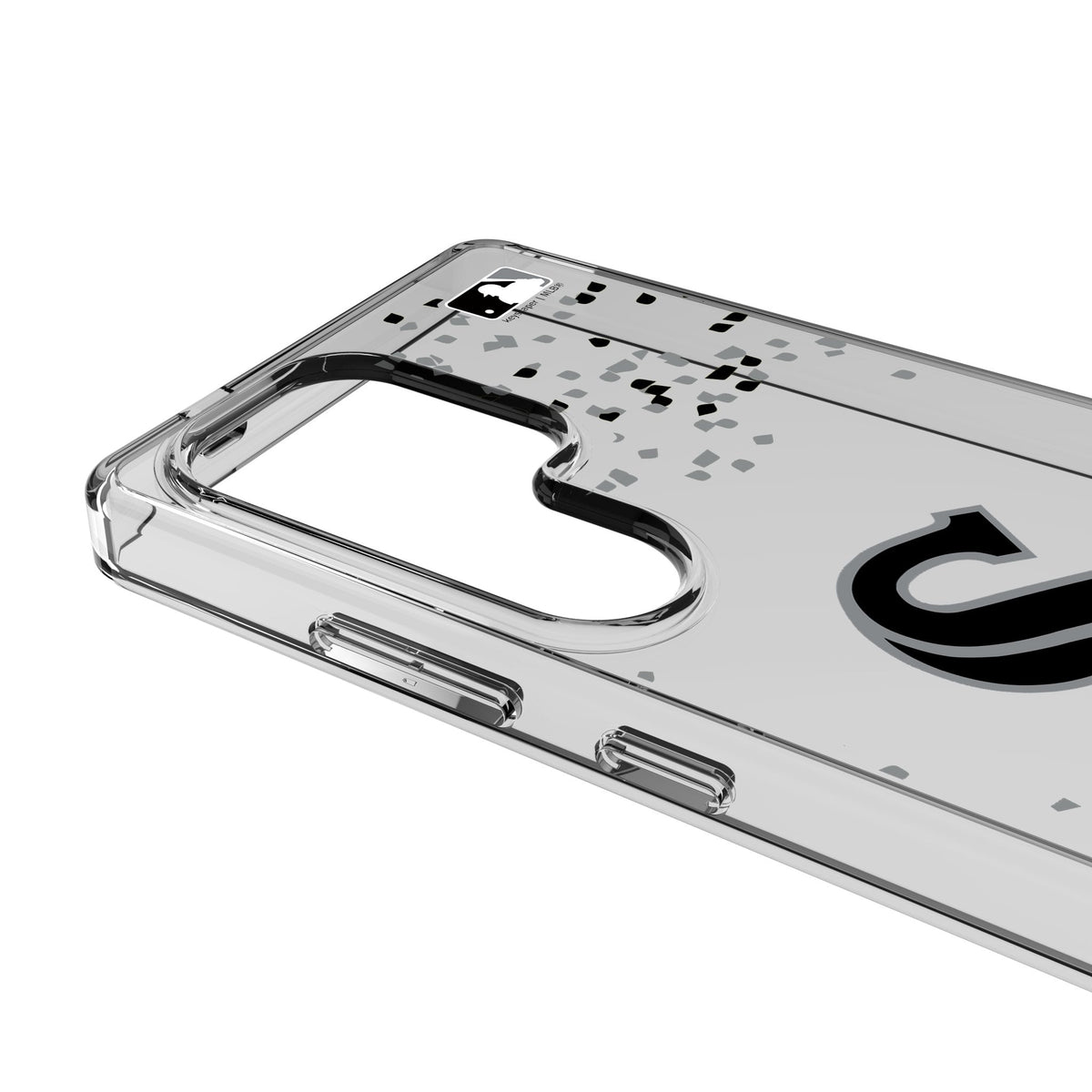 Chicago White Sox Confetti Clear Phone Case for Samsung Galaxy 3