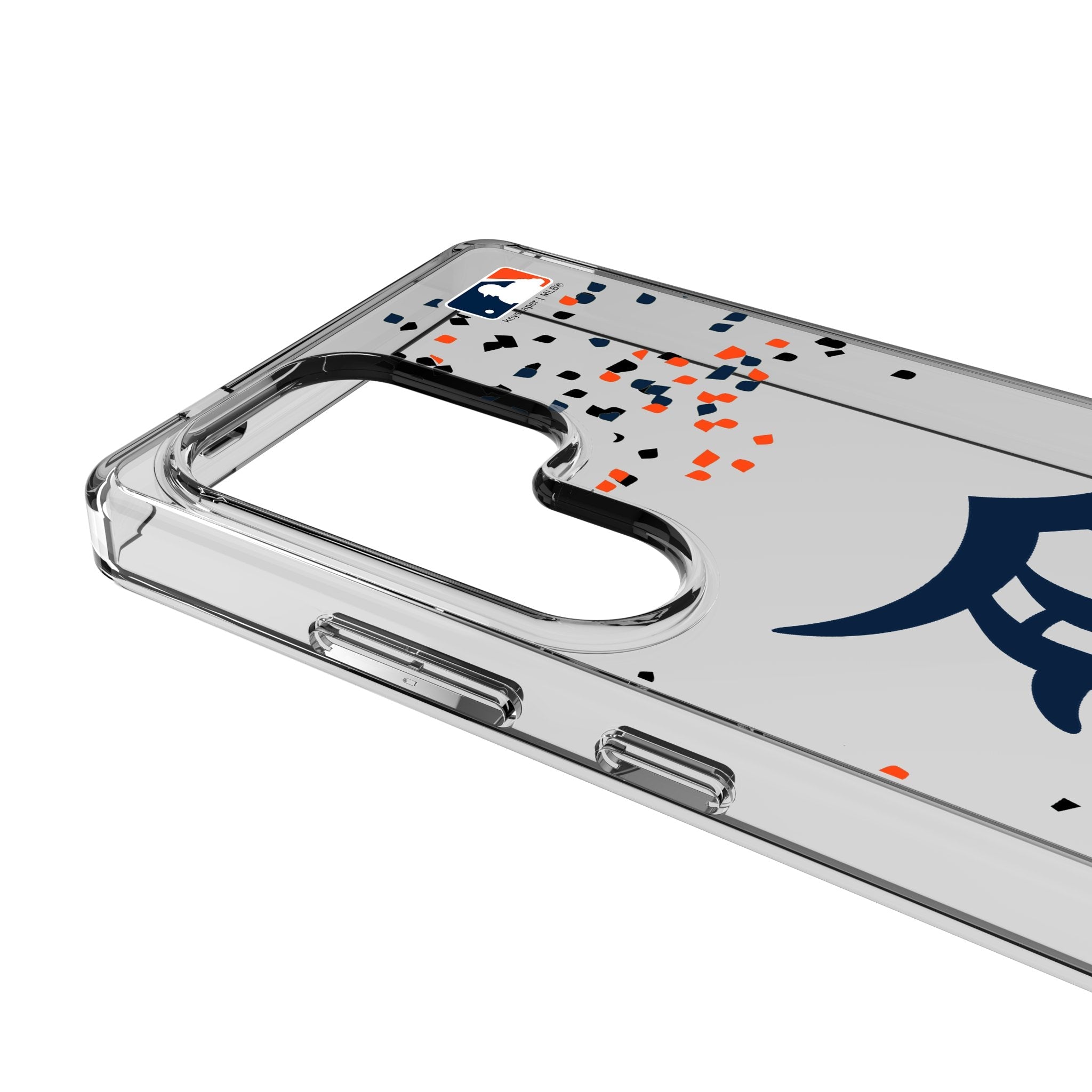 Detroit Tigers Confetti Clear Phone Case for Samsung Galaxy 3