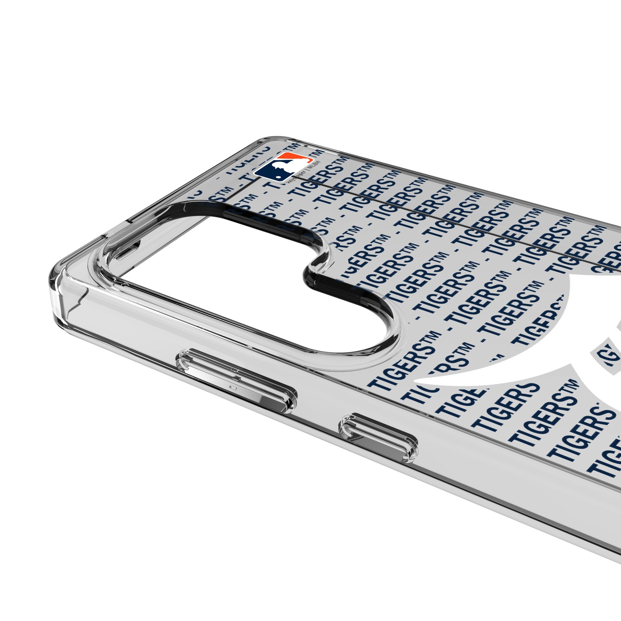 Detroit Tigers Text Backdrop Clear Phone Case for Samsung Galaxy 3