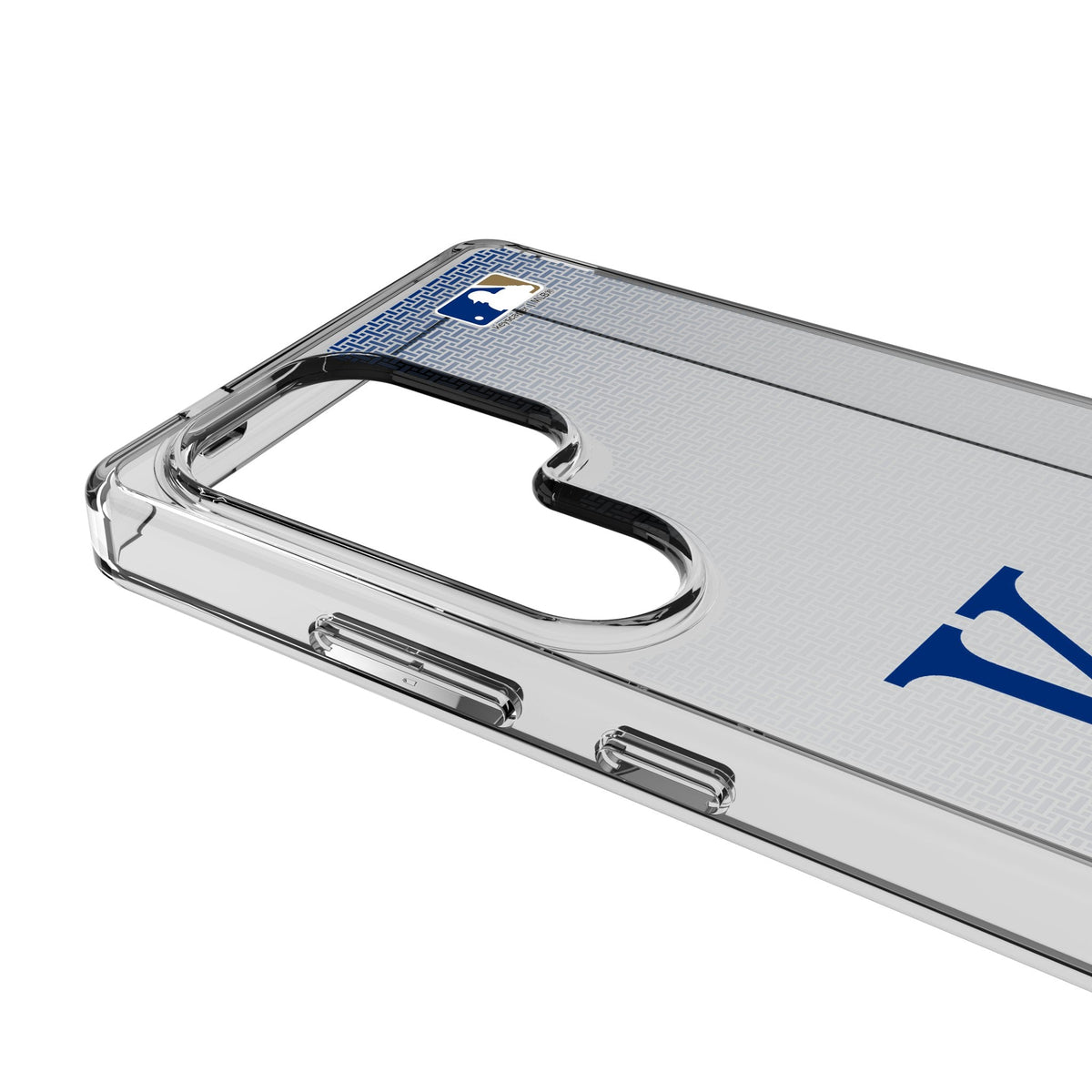 Kansas City Royals Linen Clear Phone Case for Samsung Galaxy 3