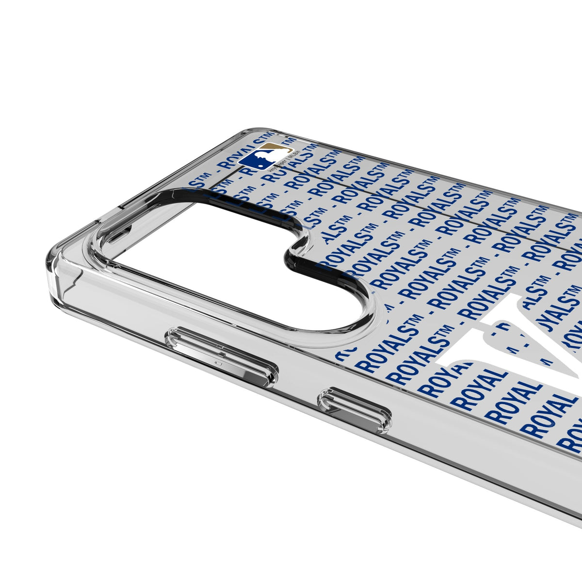 Kansas City Royals Text Backdrop Clear Phone Case for Samsung Galaxy 3