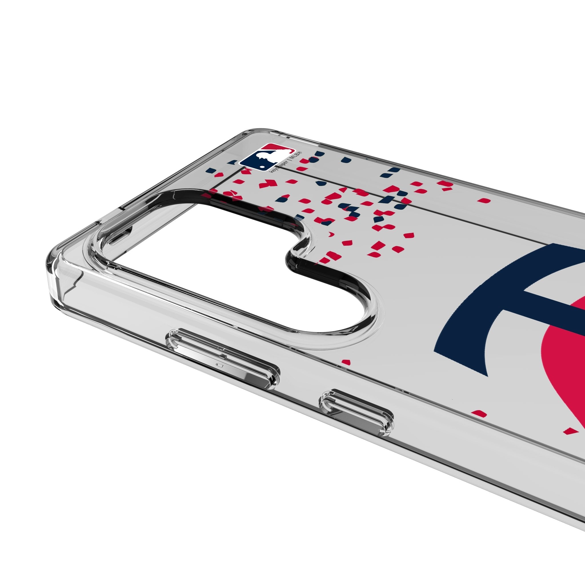 Minnesota Twins Confetti Clear Phone Case for Samsung Galaxy 3