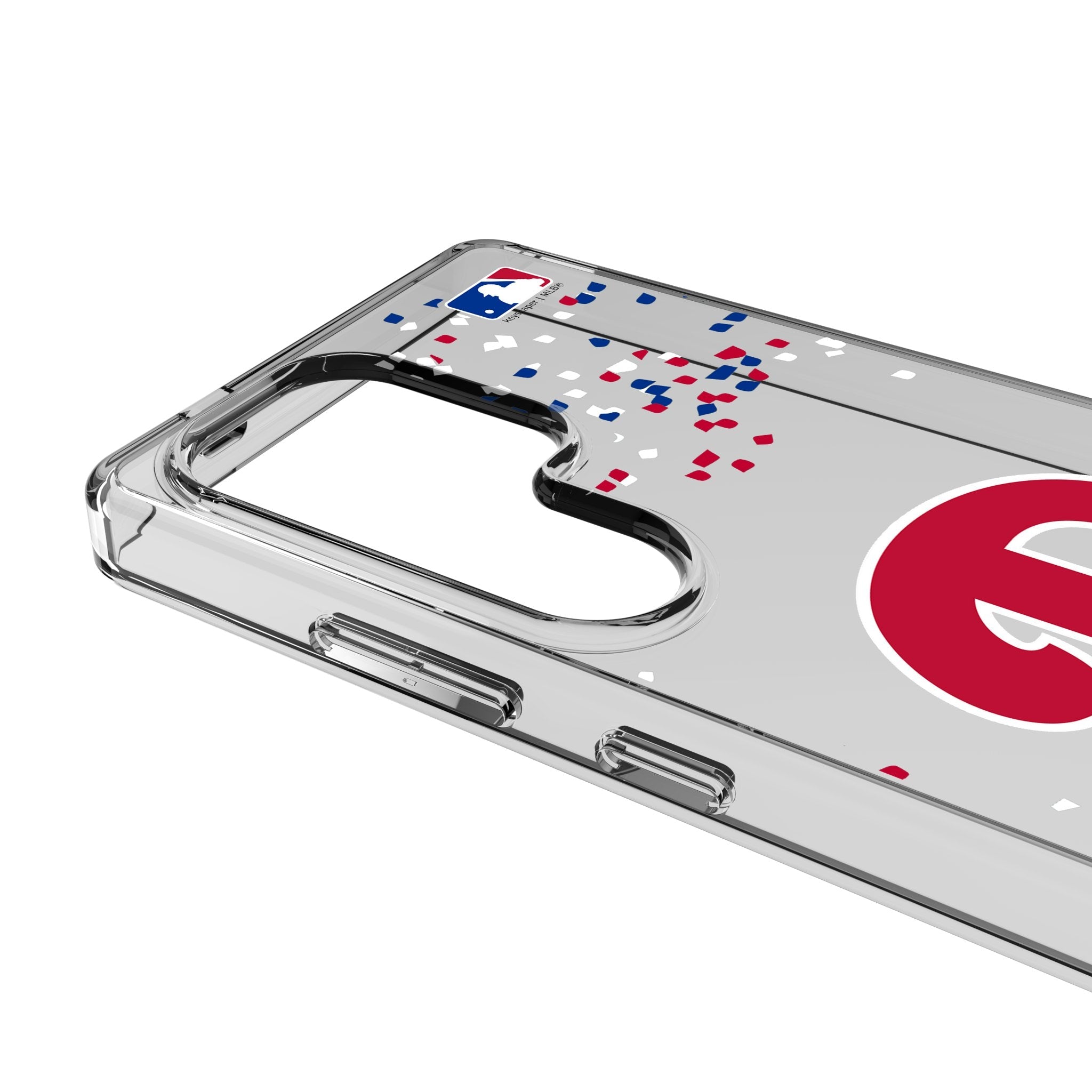 Philadelphia Phillies Confetti Clear Phone Case for Samsung Galaxy 3