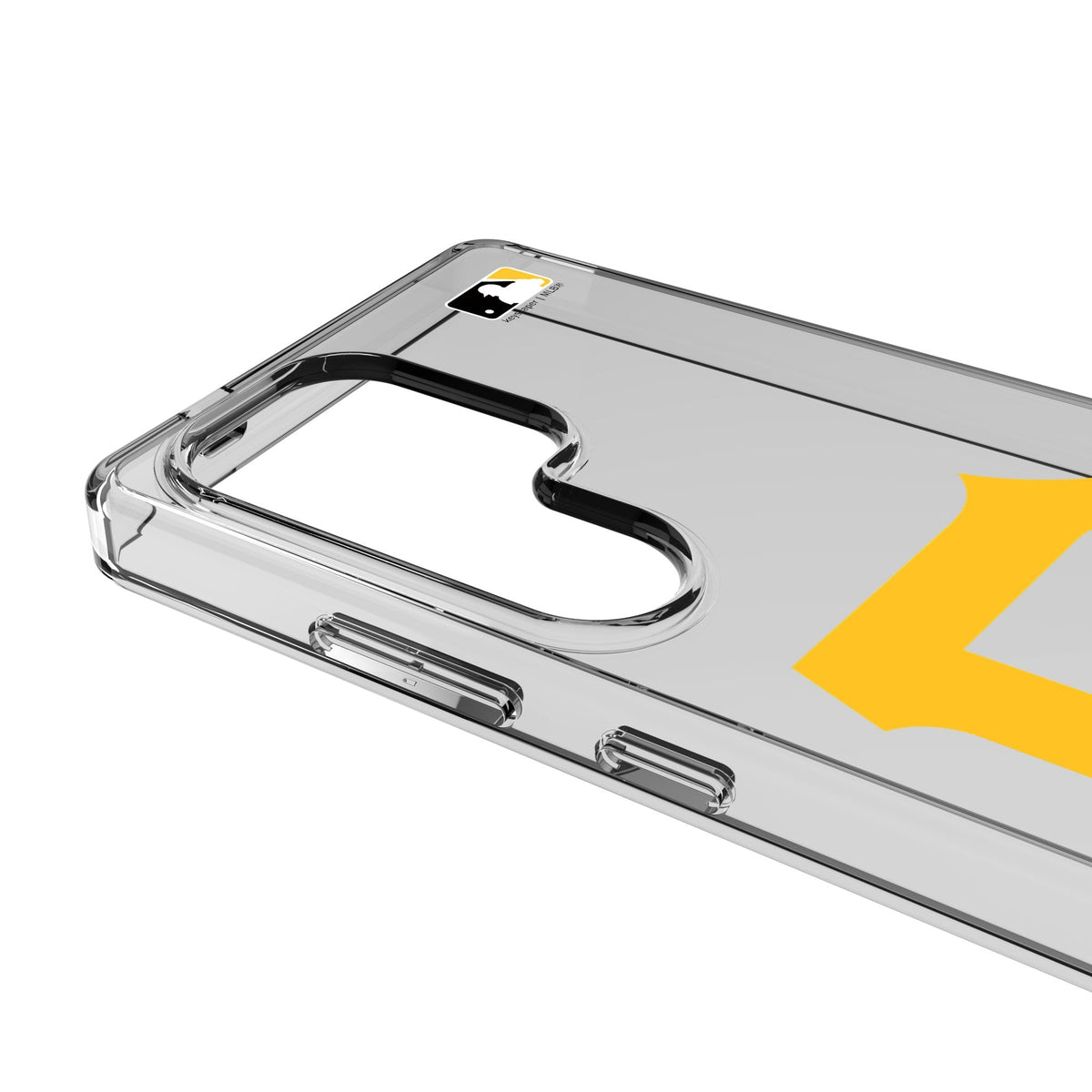 Pittsburgh Pirates Text Backdrop Clear Phone Case for Samsung Galaxy 3
