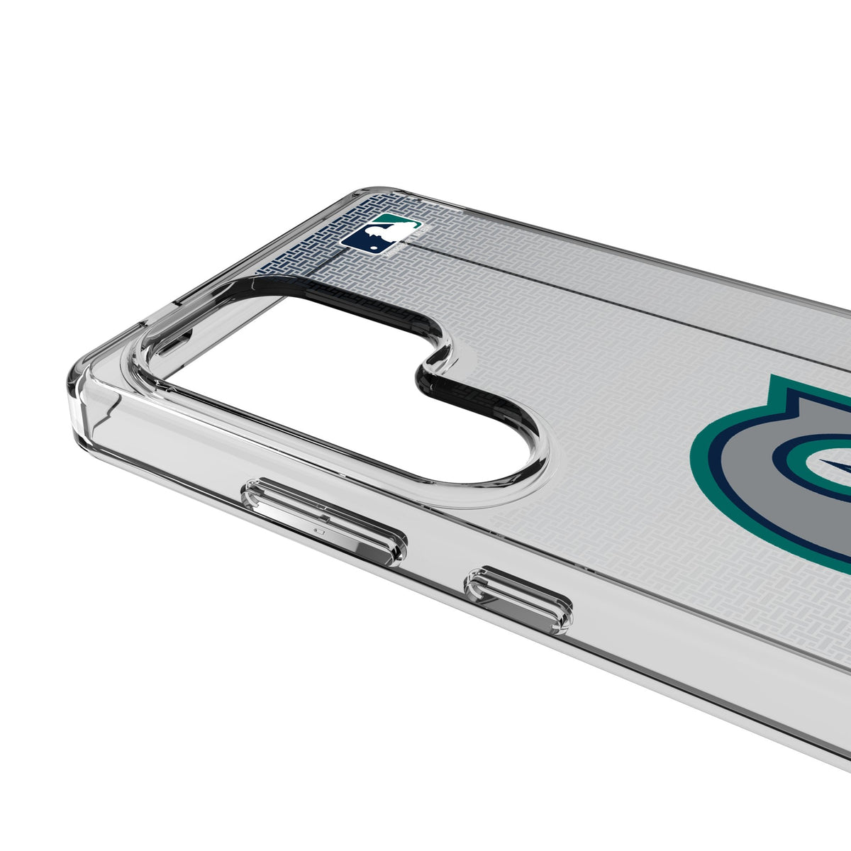 Seattle Mariners Linen Clear Phone Case for Samsung Galaxy 3