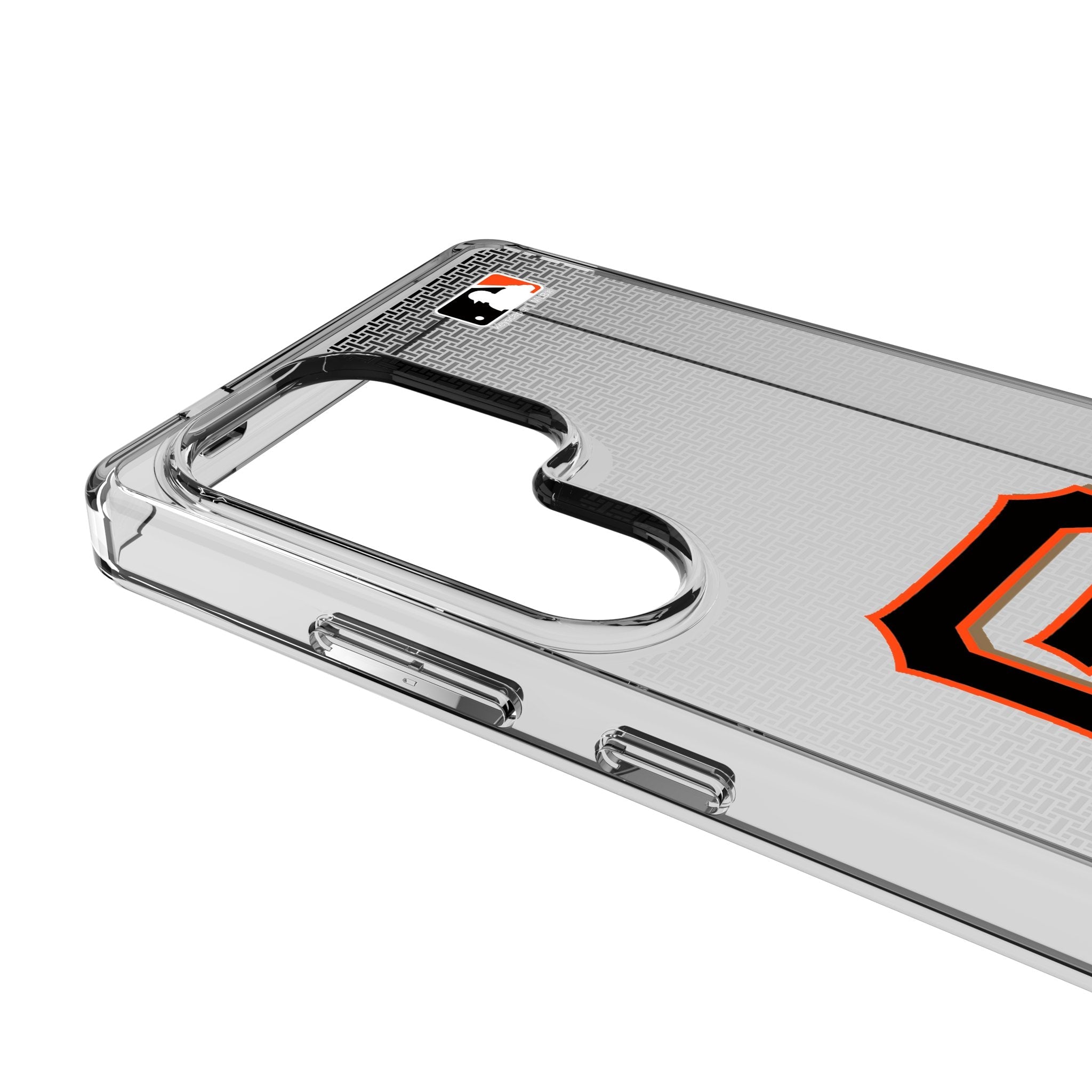 San Francisco Giants Linen Clear Phone Case for Samsung Galaxy 3