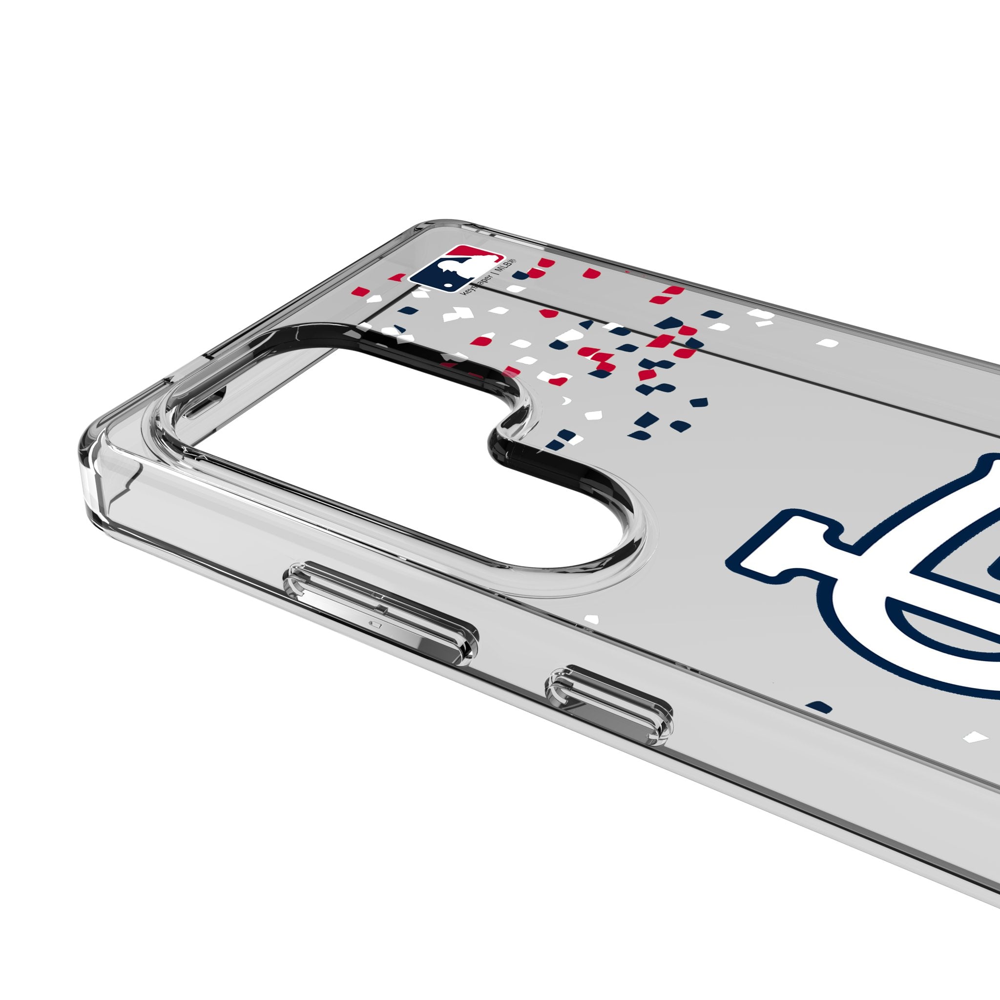 St Louis Cardinals Confetti Clear Phone Case for Samsung Galaxy 3