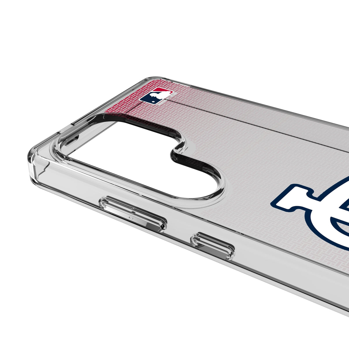 St Louis Cardinals Linen Clear Phone Case for Samsung Galaxy 3