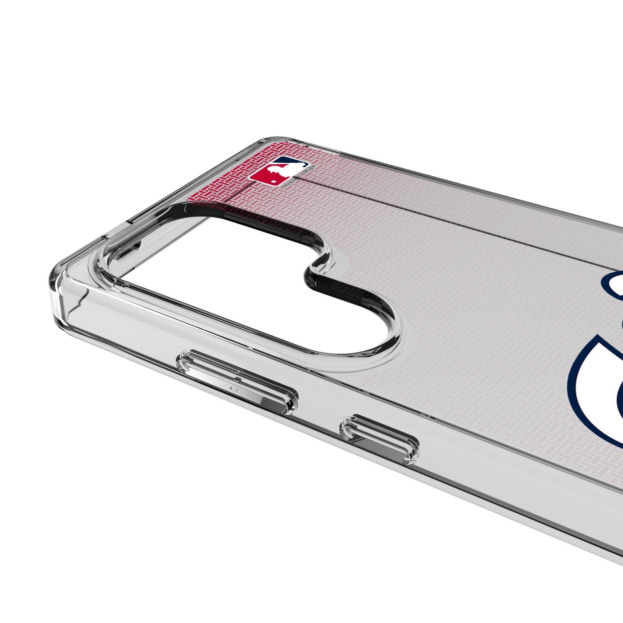 Washington Nationals Linen Clear Phone Case for Samsung Galaxy 3
